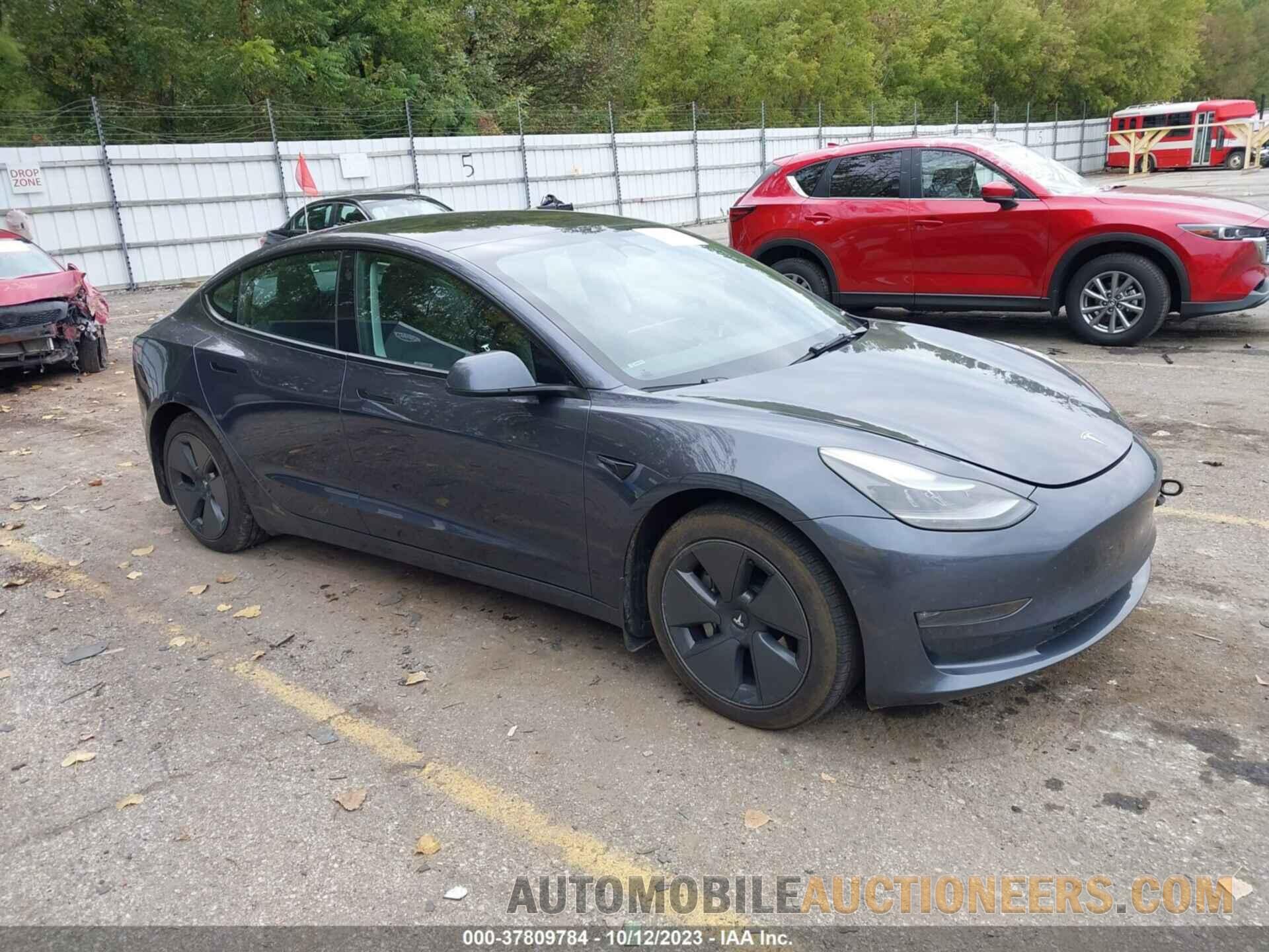 5YJ3E1EB0NF181298 TESLA MODEL 3 2022