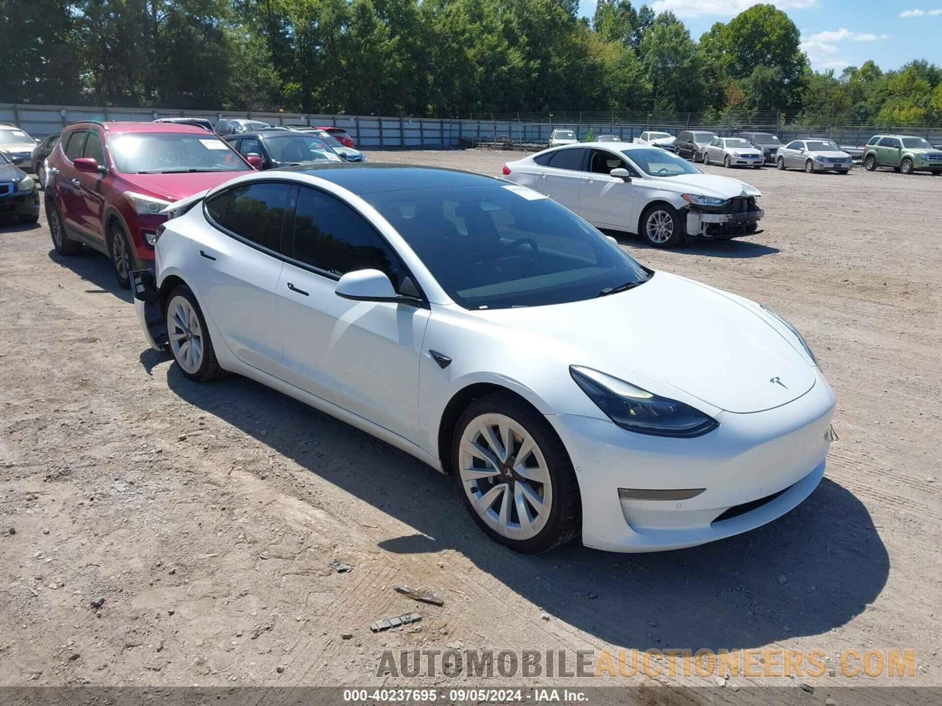 5YJ3E1EB0NF186548 TESLA MODEL 3 2022