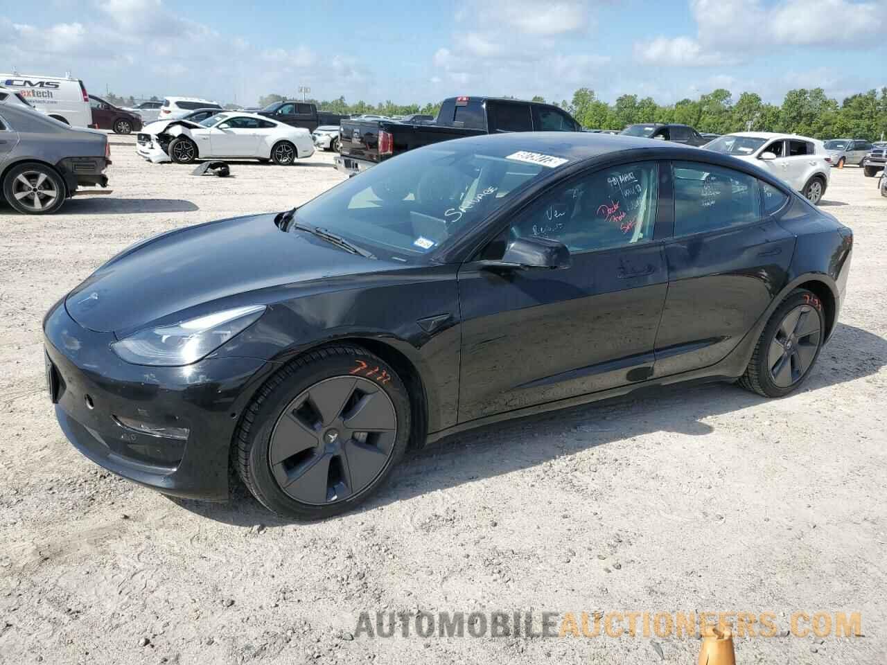 5YJ3E1EB0NF187893 TESLA MODEL 3 2022