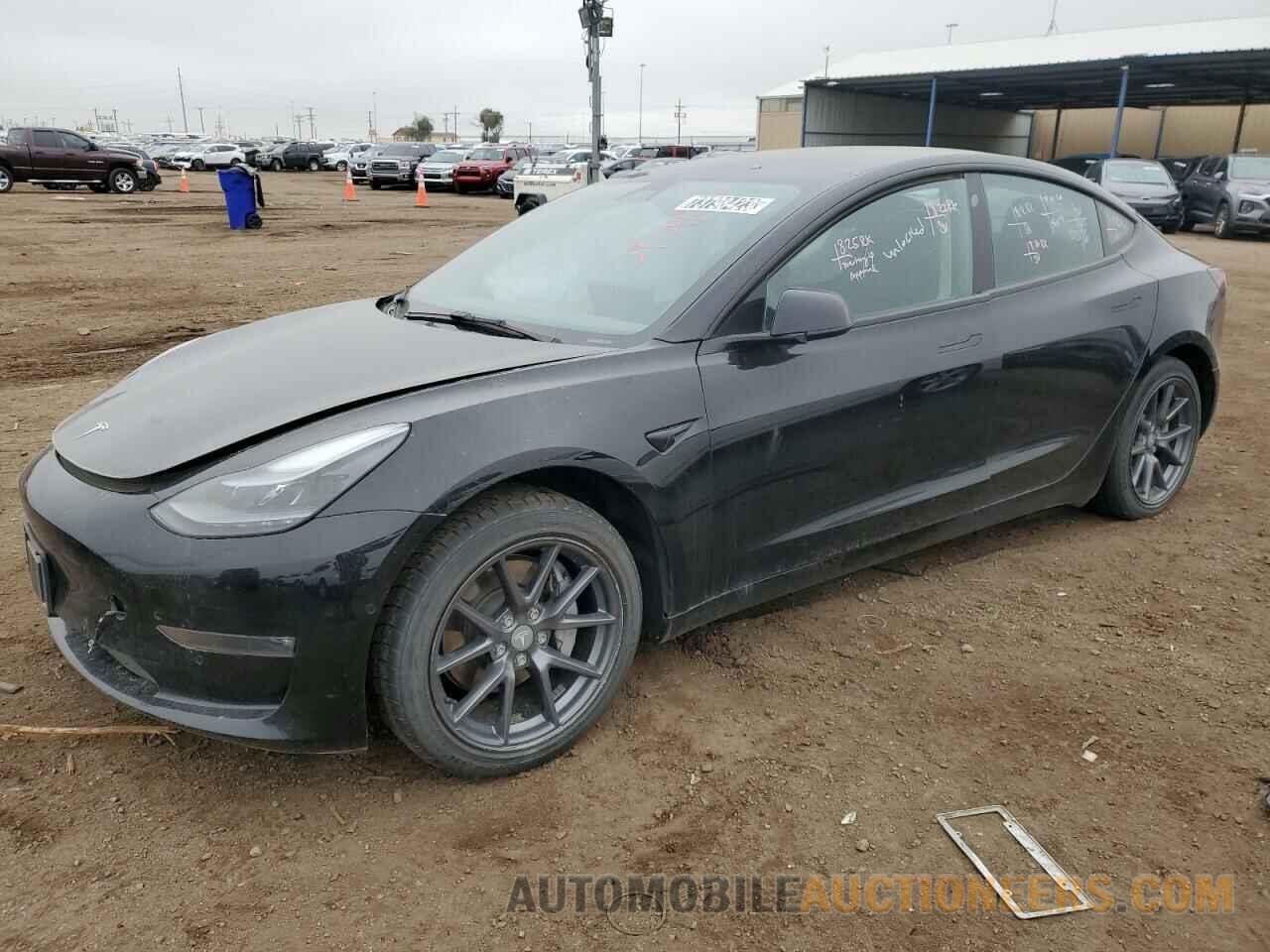 5YJ3E1EB0NF188560 TESLA MODEL 3 2022