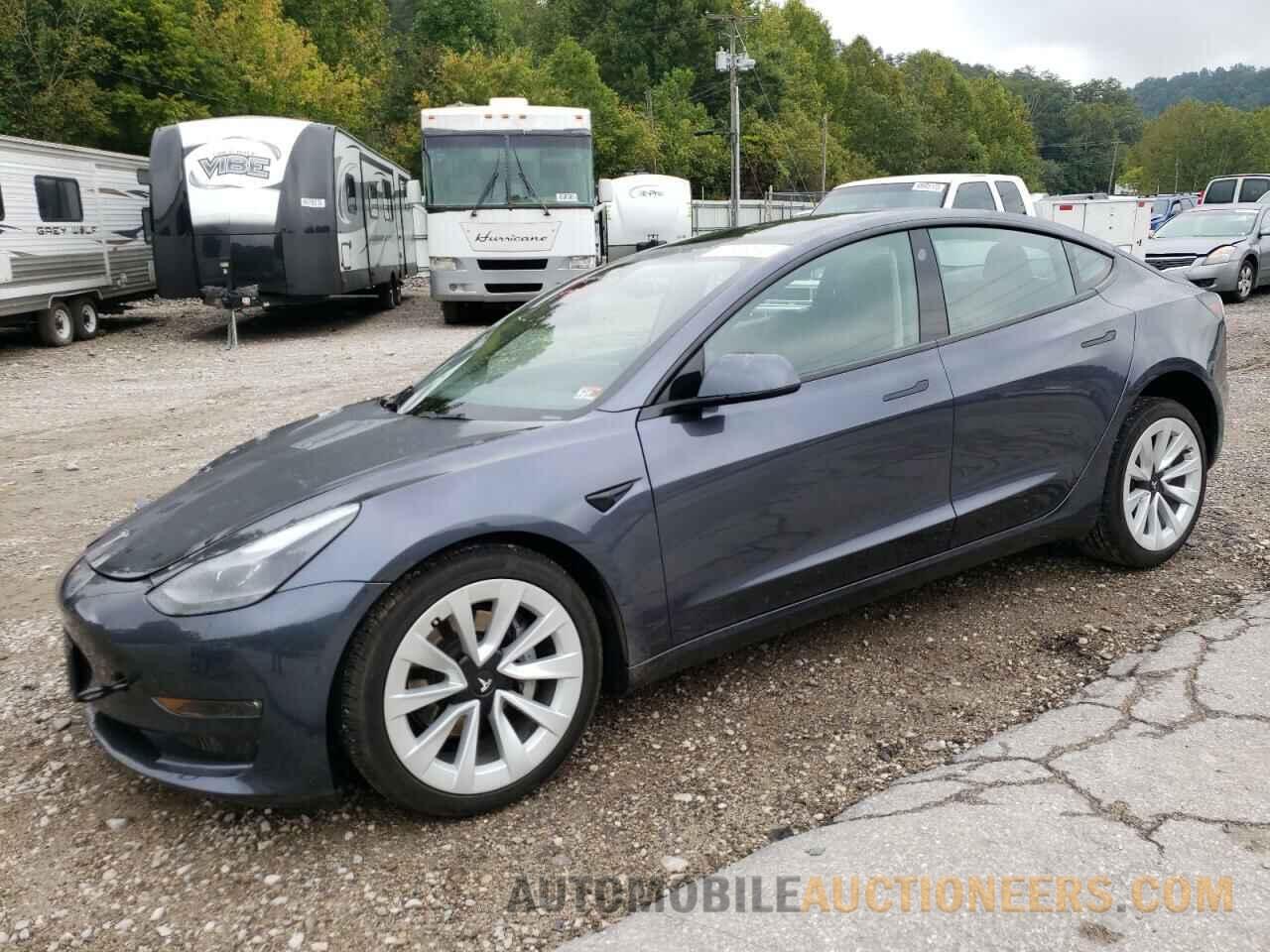 5YJ3E1EB0NF205244 TESLA MODEL 3 2022