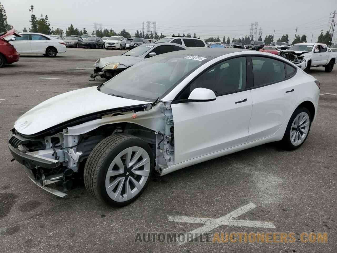 5YJ3E1EB0NF211786 TESLA MODEL 3 2022