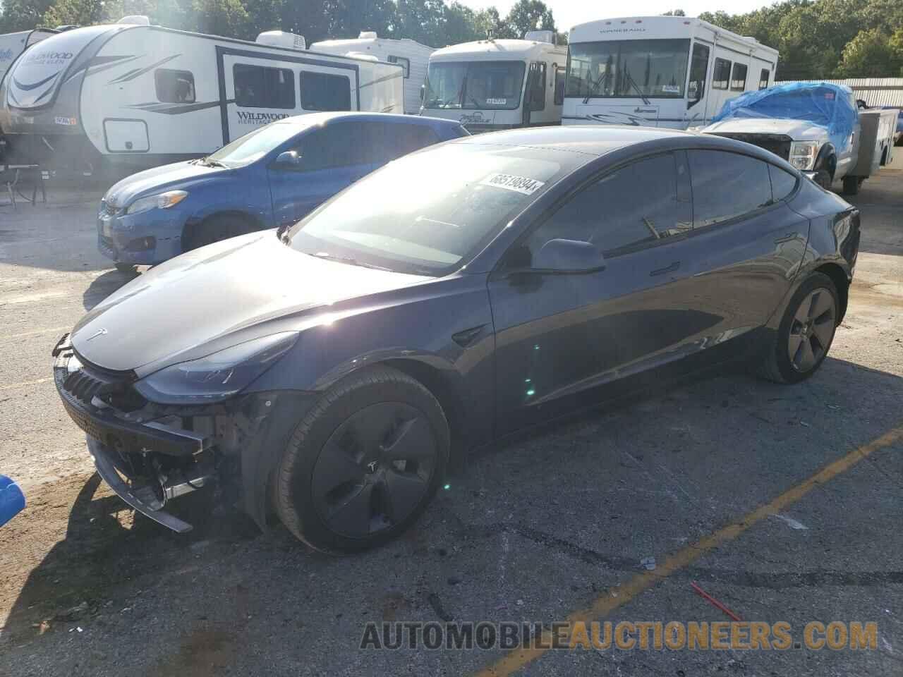 5YJ3E1EB0NF237837 TESLA MODEL 3 2022