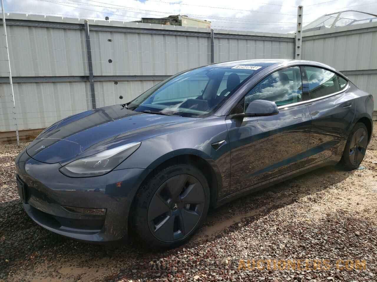 5YJ3E1EB0NF249471 TESLA MODEL 3 2022