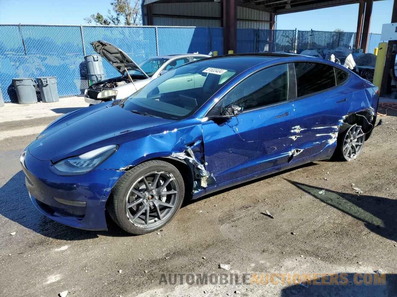 5YJ3E1EB0NF262057 TESLA MODEL 3 2022