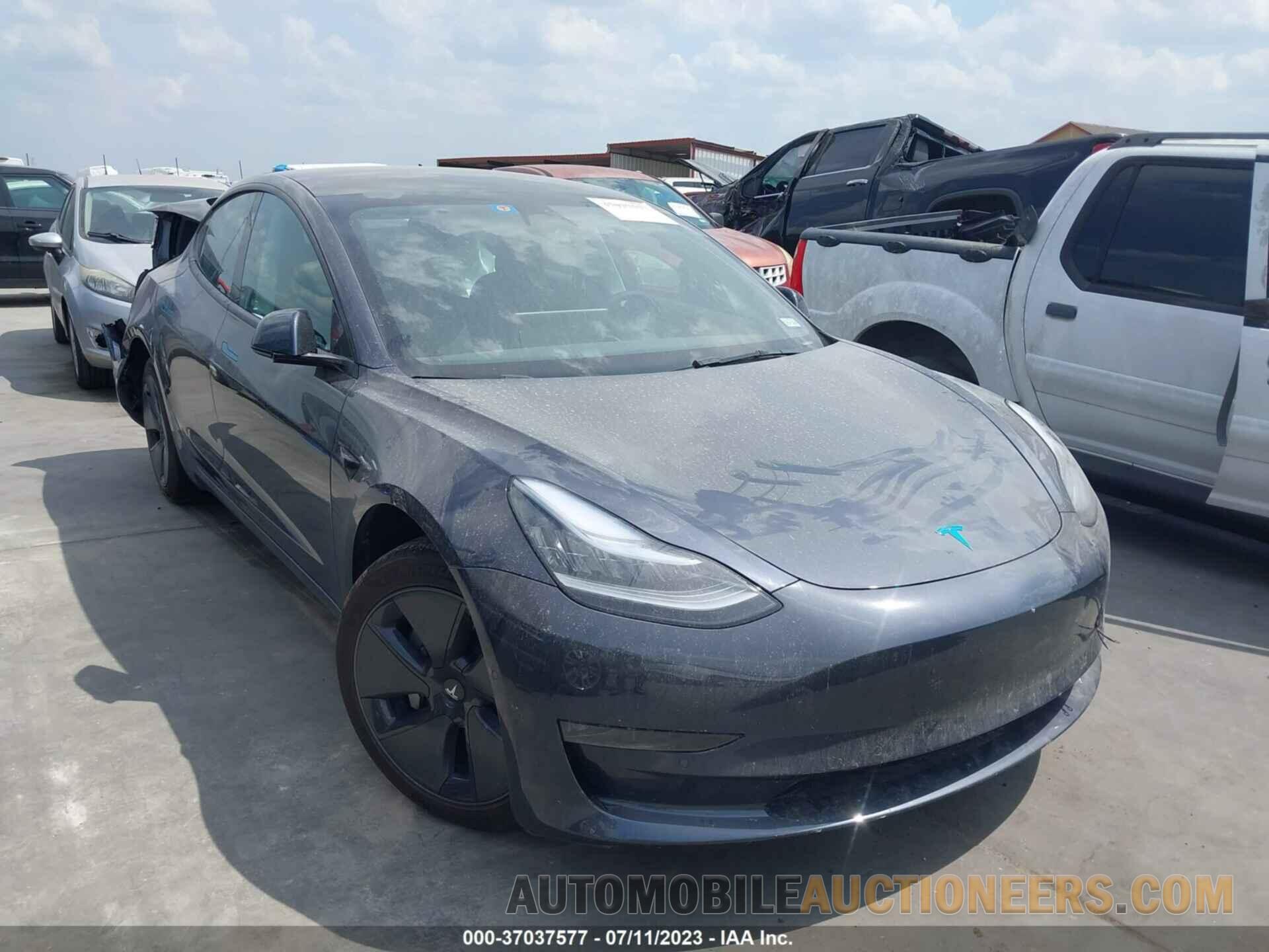 5YJ3E1EB0NF263497 TESLA MODEL 3 2022