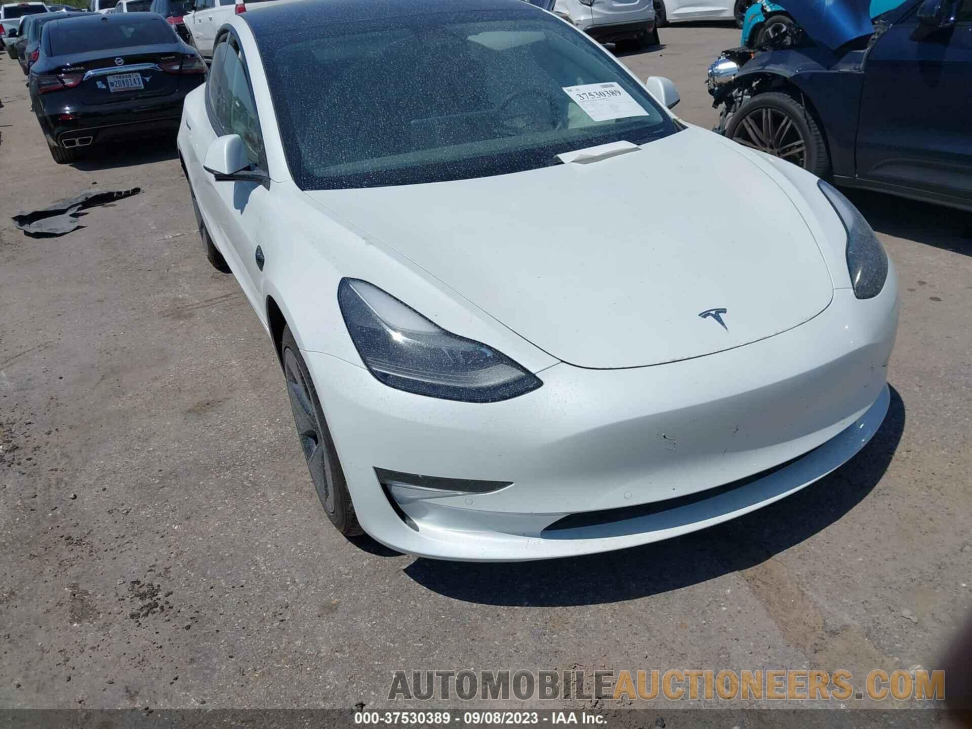 5YJ3E1EB0NF275844 TESLA MODEL 3 2022