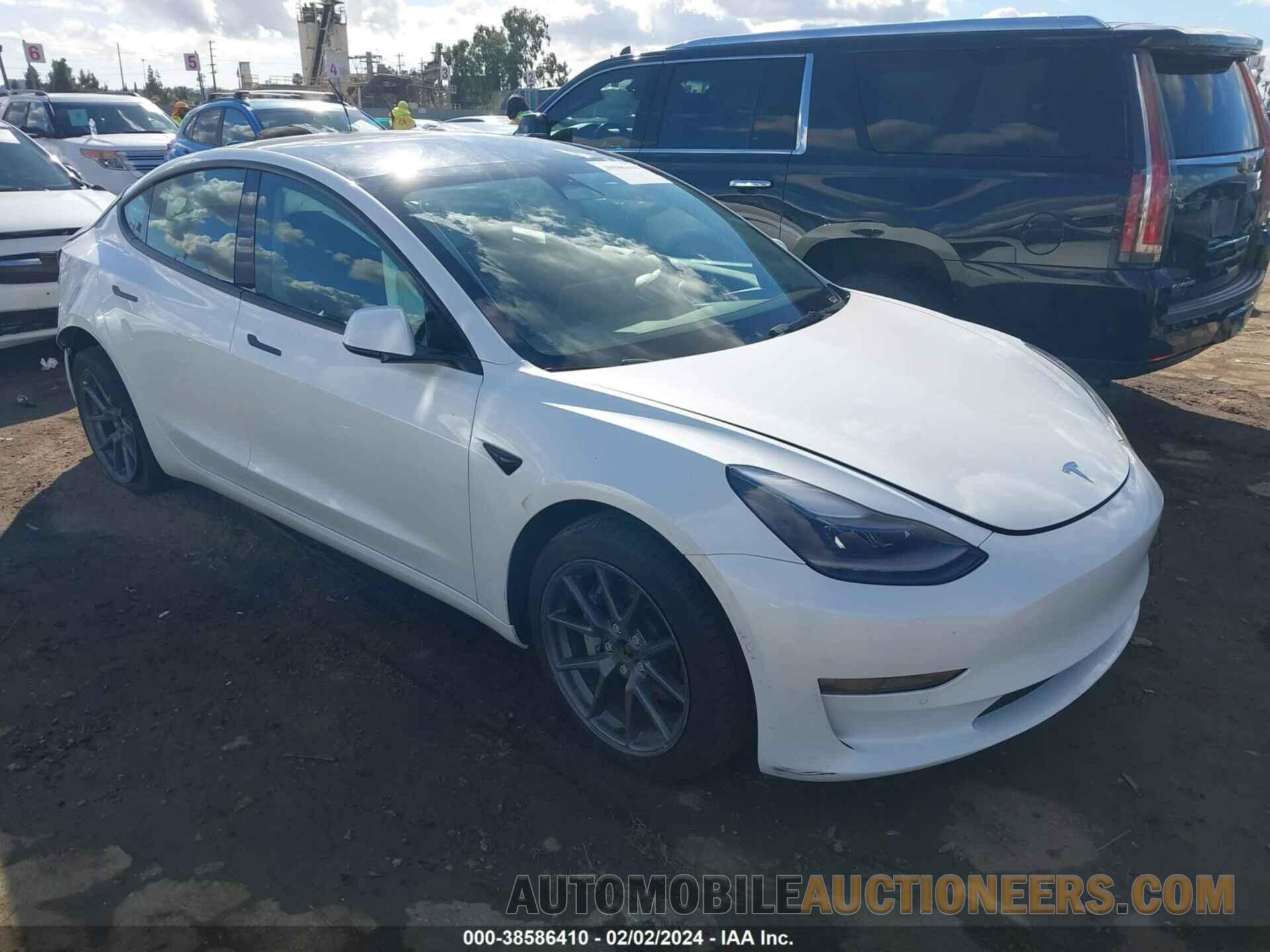 5YJ3E1EB0NF276847 TESLA MODEL 3 2022