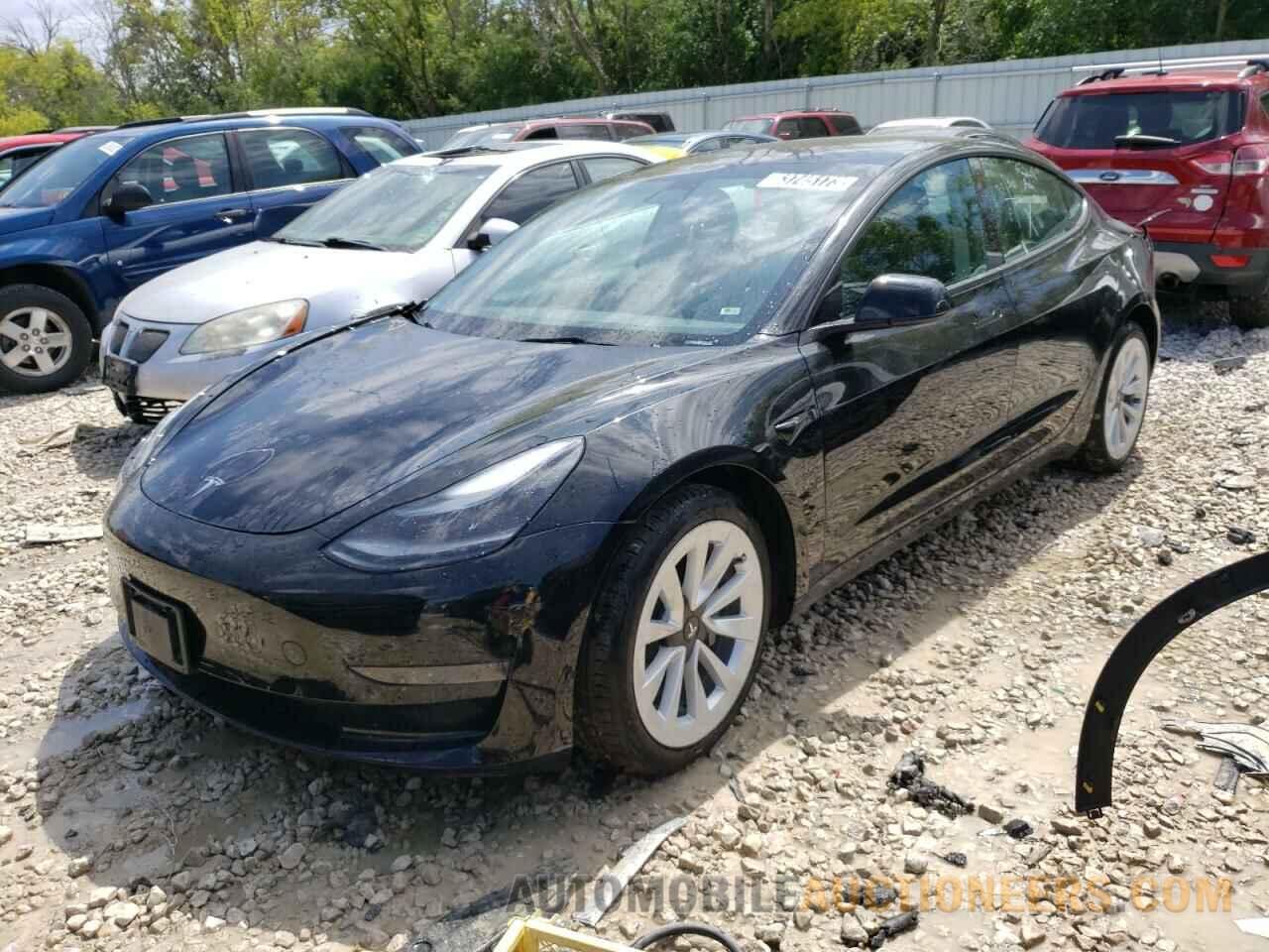 5YJ3E1EB0NF290571 TESLA MODEL 3 2022