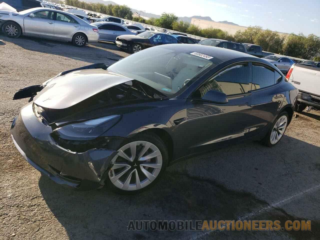 5YJ3E1EB0NF296001 TESLA MODEL 3 2022