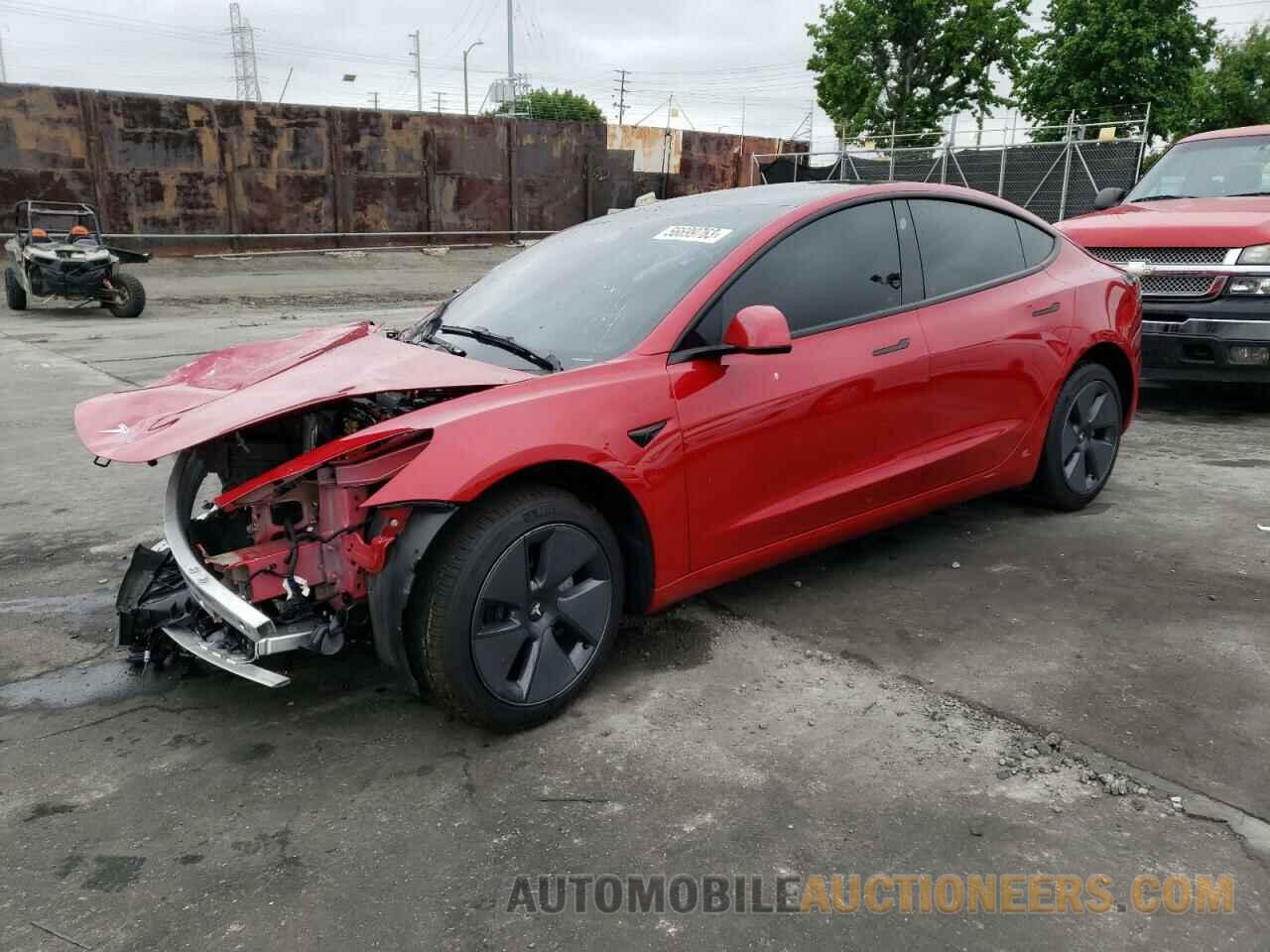 5YJ3E1EB0NF299836 TESLA MODEL 3 2022