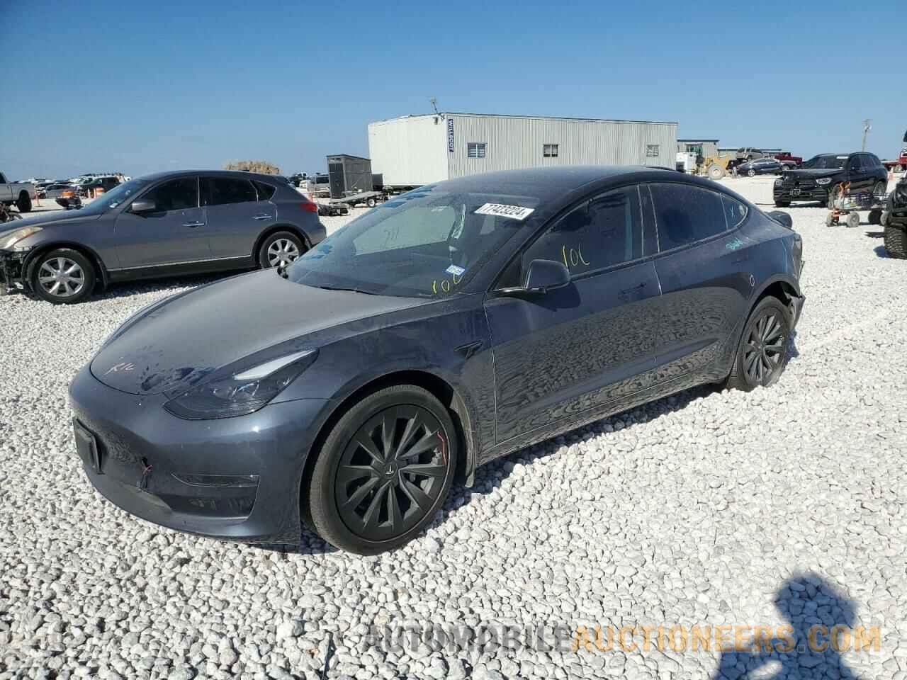 5YJ3E1EB0NF300466 TESLA MODEL 3 2022