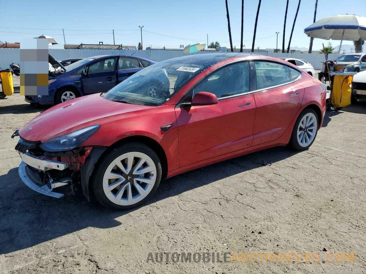 5YJ3E1EB0NF305103 TESLA MODEL 3 2022