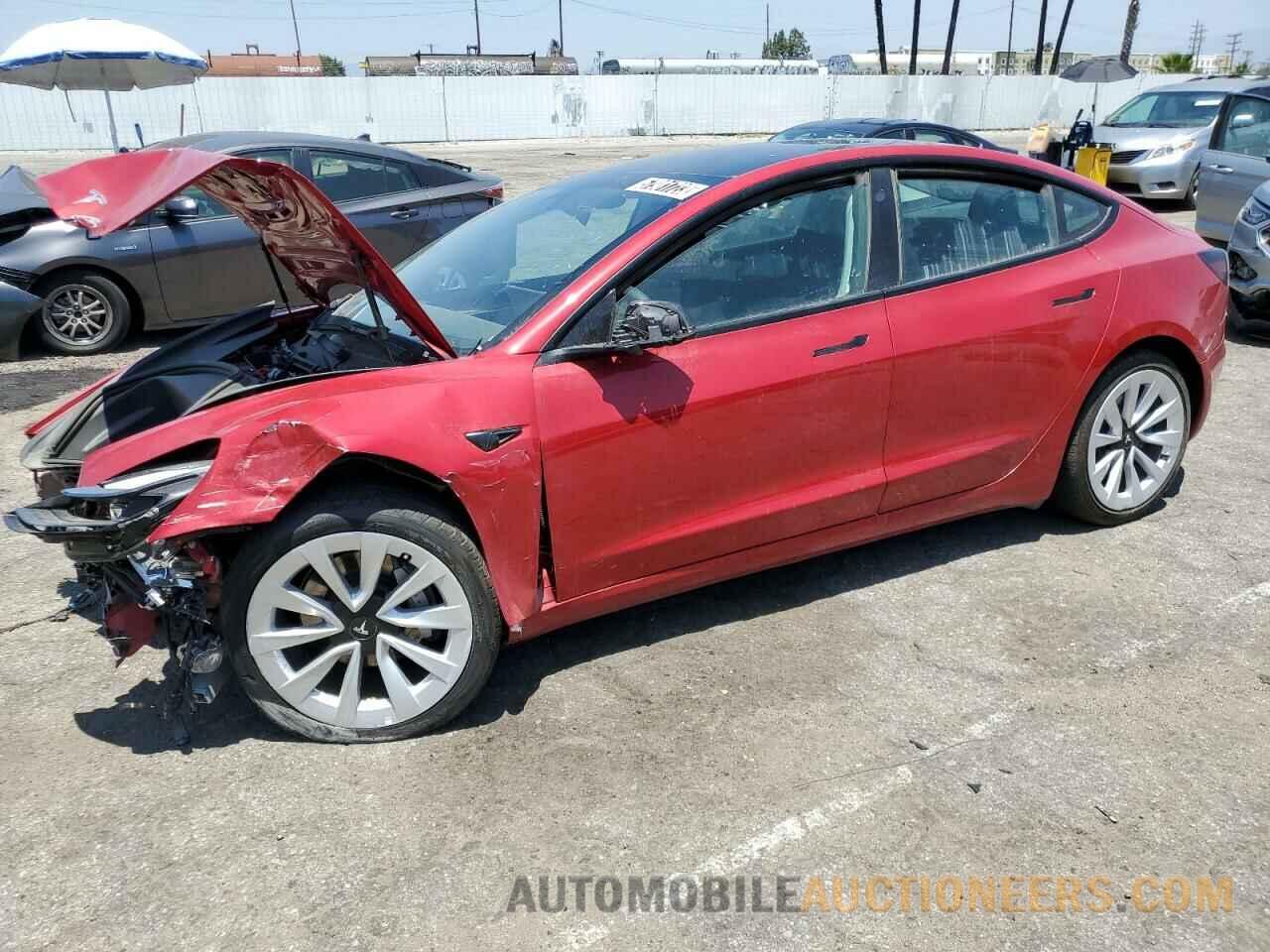 5YJ3E1EB0NF305151 TESLA MODEL 3 2022