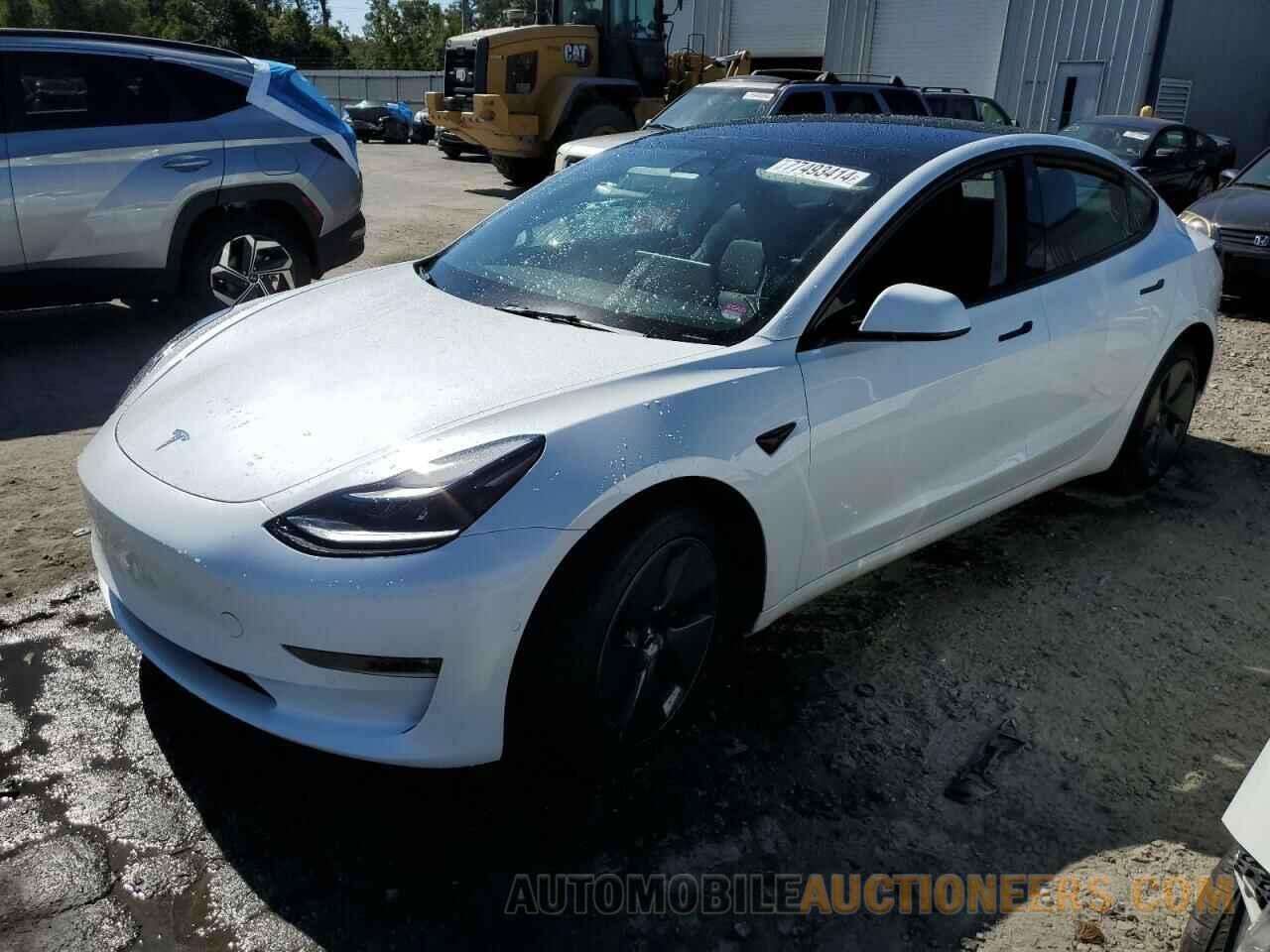 5YJ3E1EB0NF308082 TESLA MODEL 3 2022