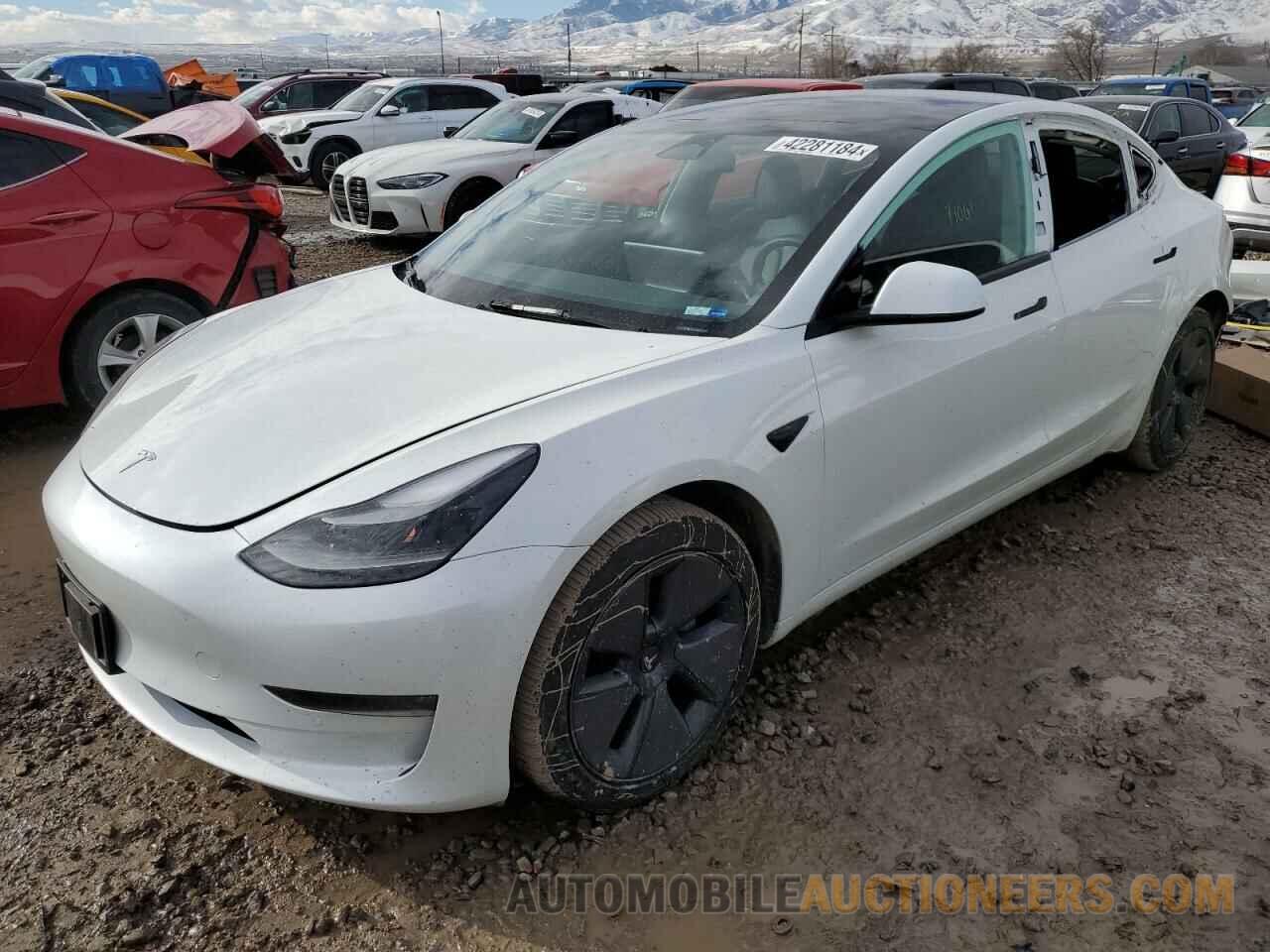 5YJ3E1EB0NF317204 TESLA MODEL 3 2022