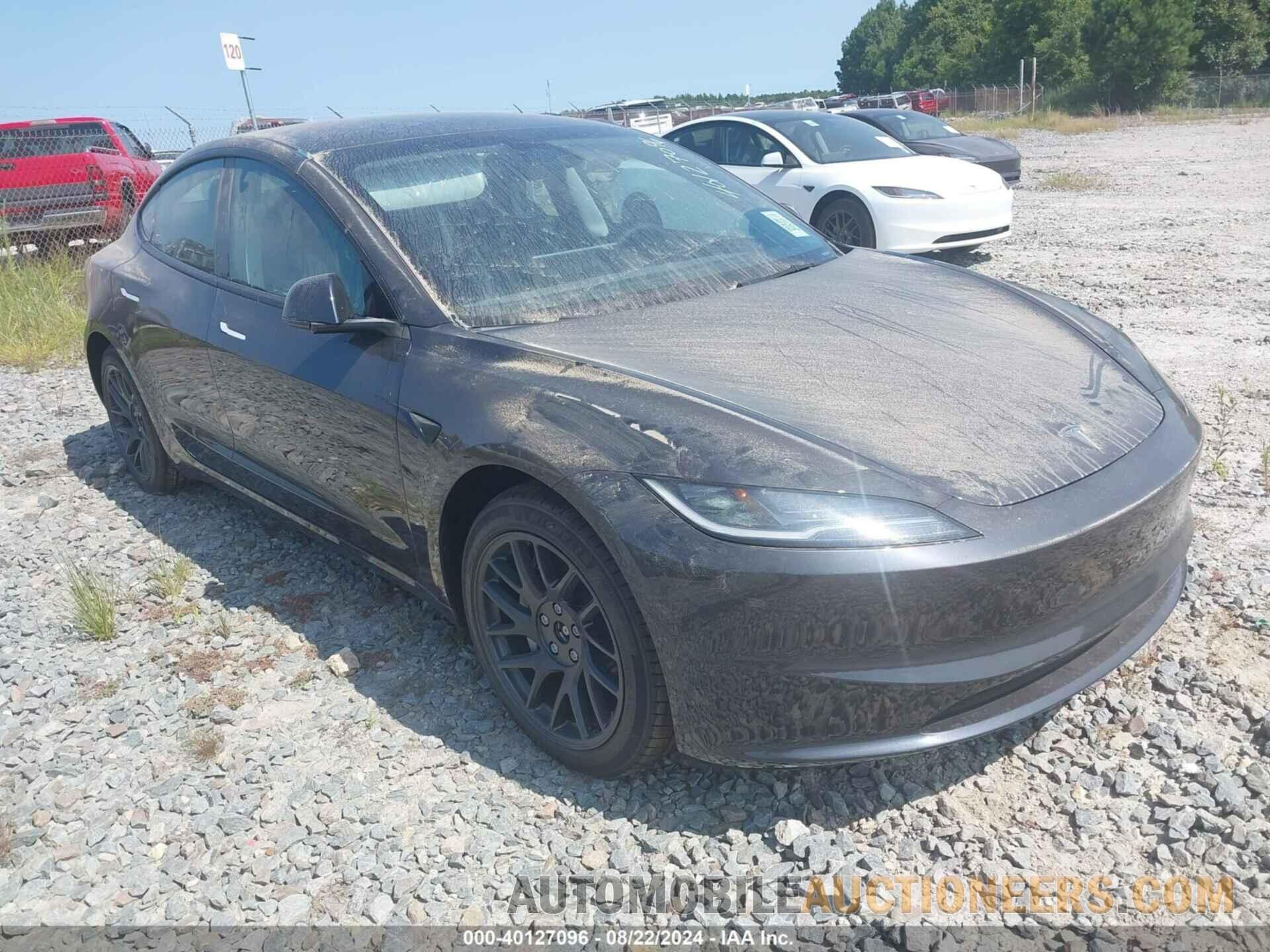 5YJ3E1EB0RF796424 TESLA MODEL 3 2024