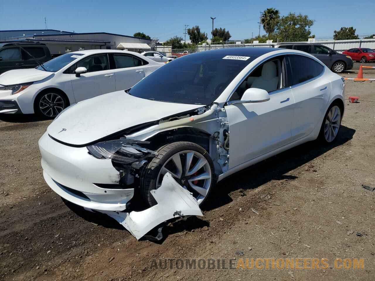 5YJ3E1EB1JF081740 TESLA MODEL 3 2018