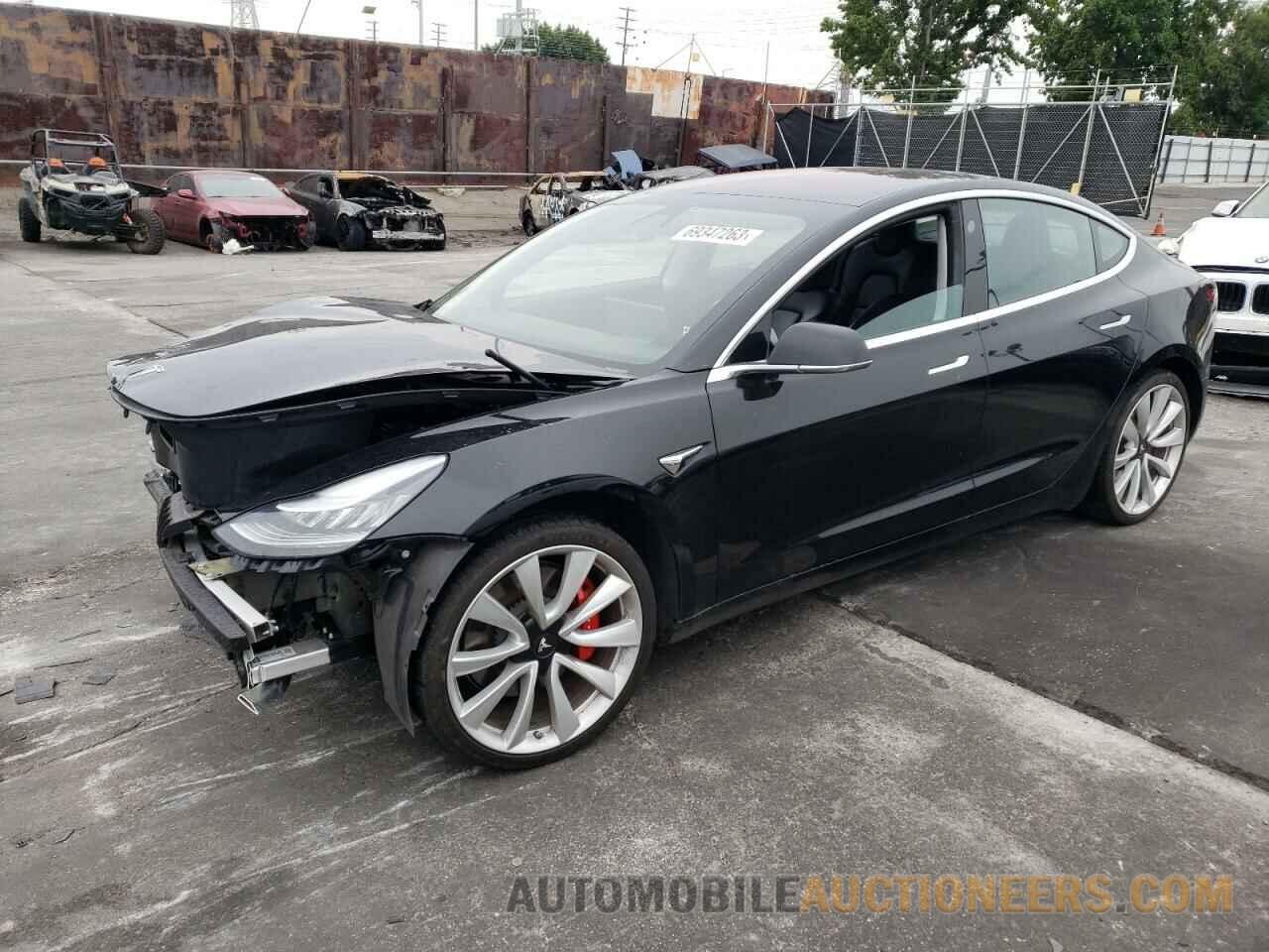 5YJ3E1EB1JF149258 TESLA MODEL 3 2018