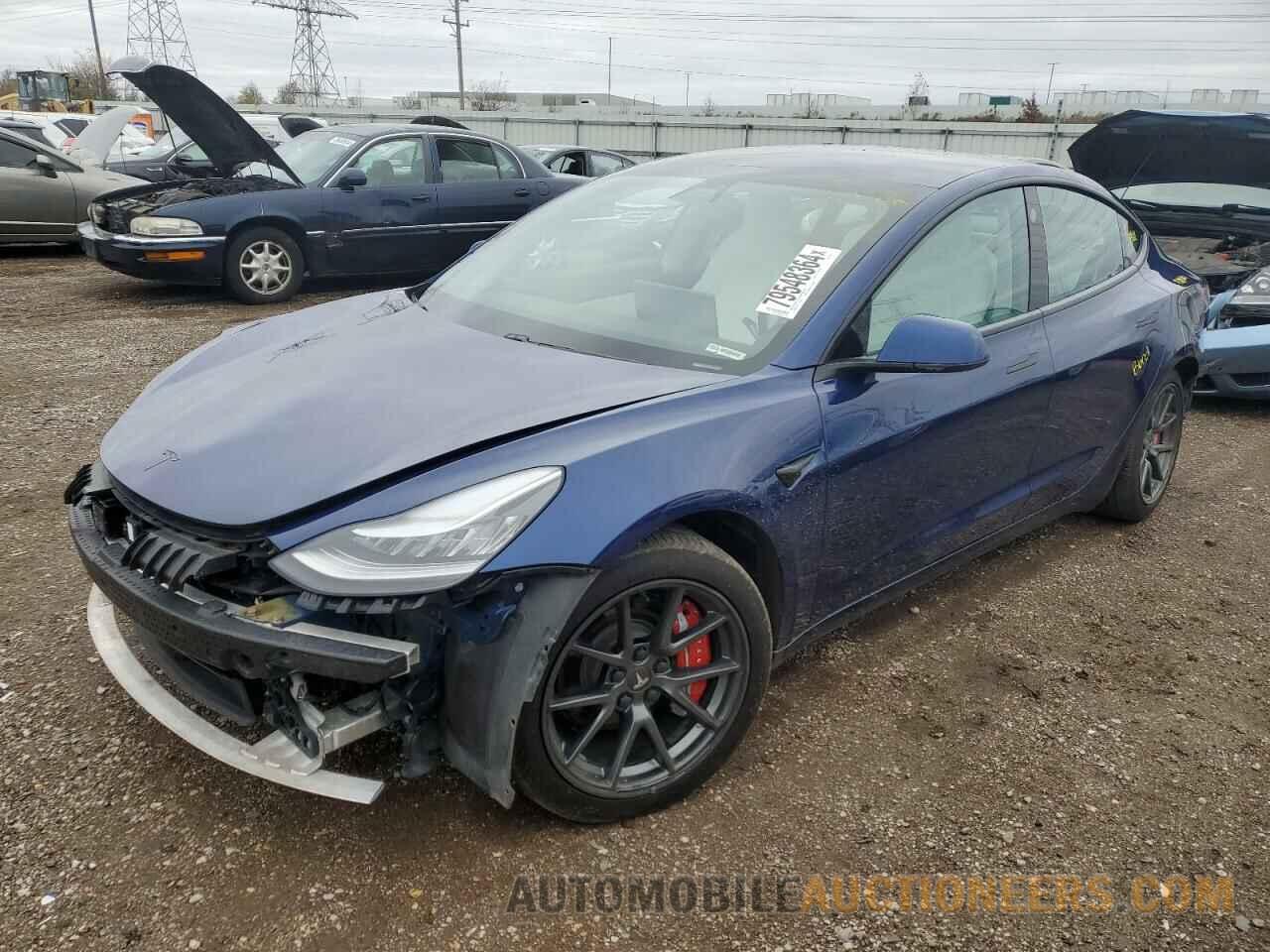 5YJ3E1EB1KF194945 TESLA MODEL 3 2019