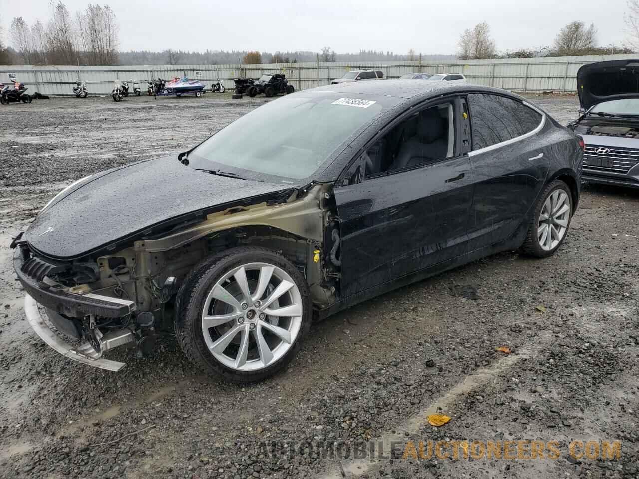 5YJ3E1EB1KF388584 TESLA MODEL 3 2019