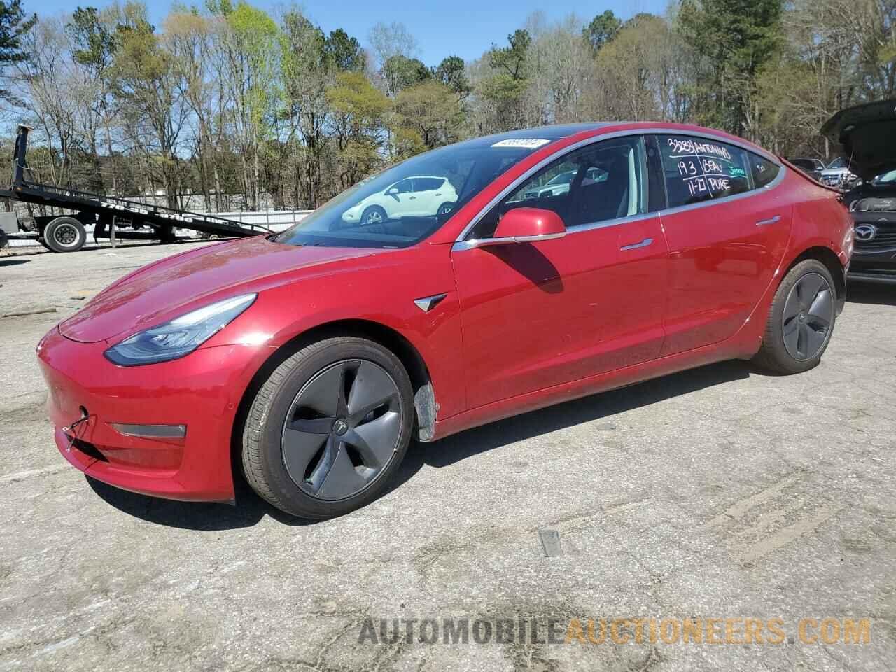 5YJ3E1EB1KF408204 TESLA MODEL 3 2019