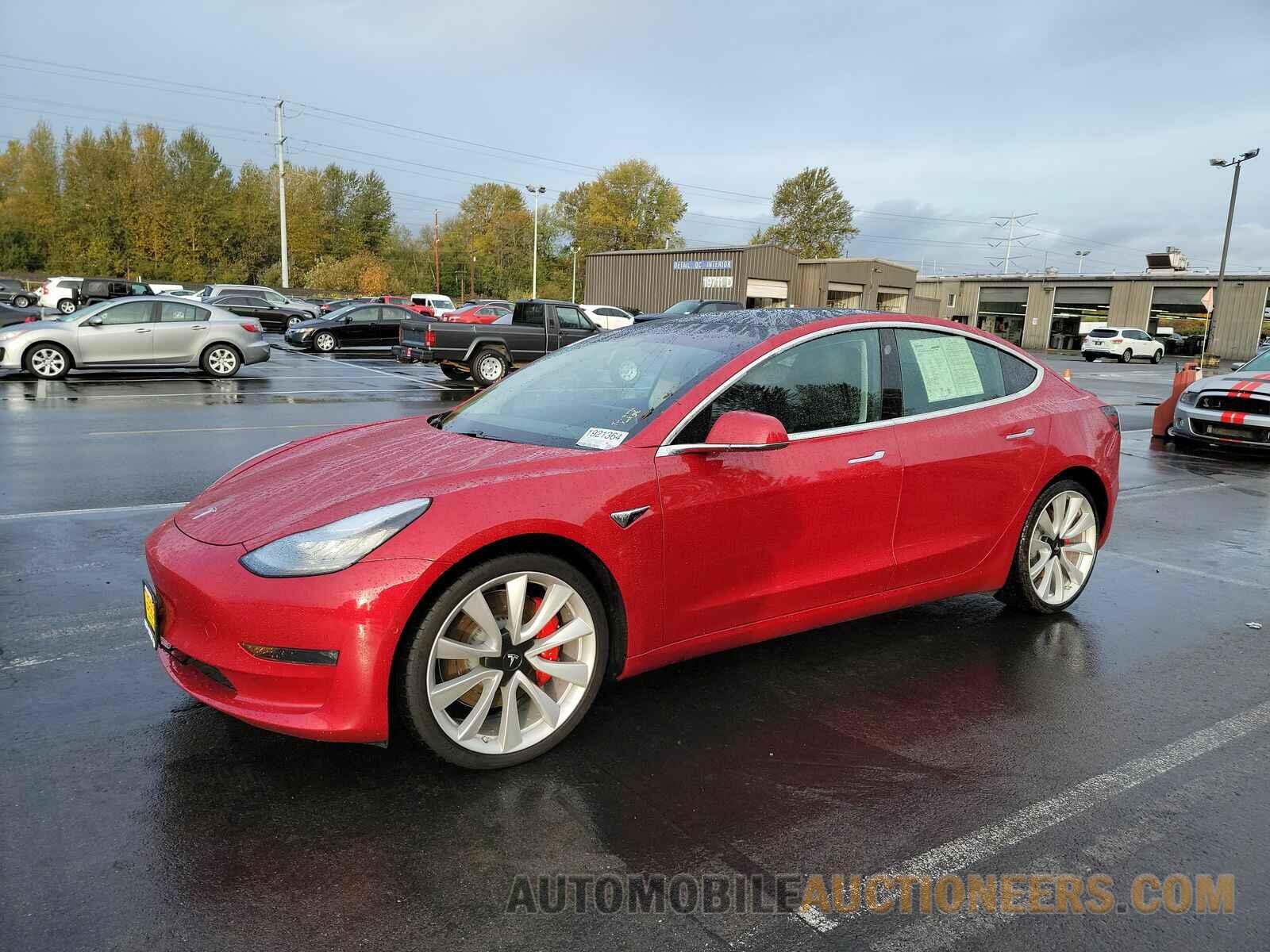 5YJ3E1EB1KF422006 Tesla Model 3 2019