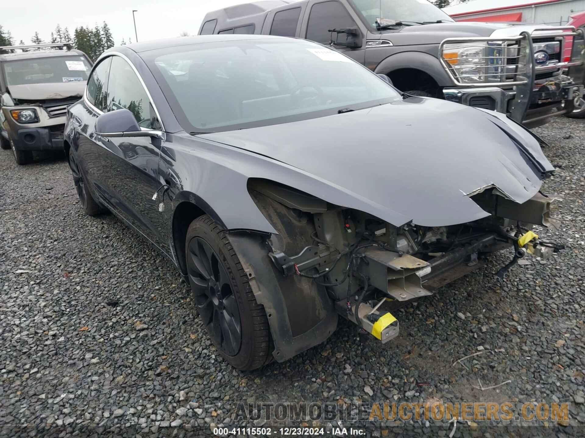 5YJ3E1EB1KF510277 TESLA MODEL 3 2019