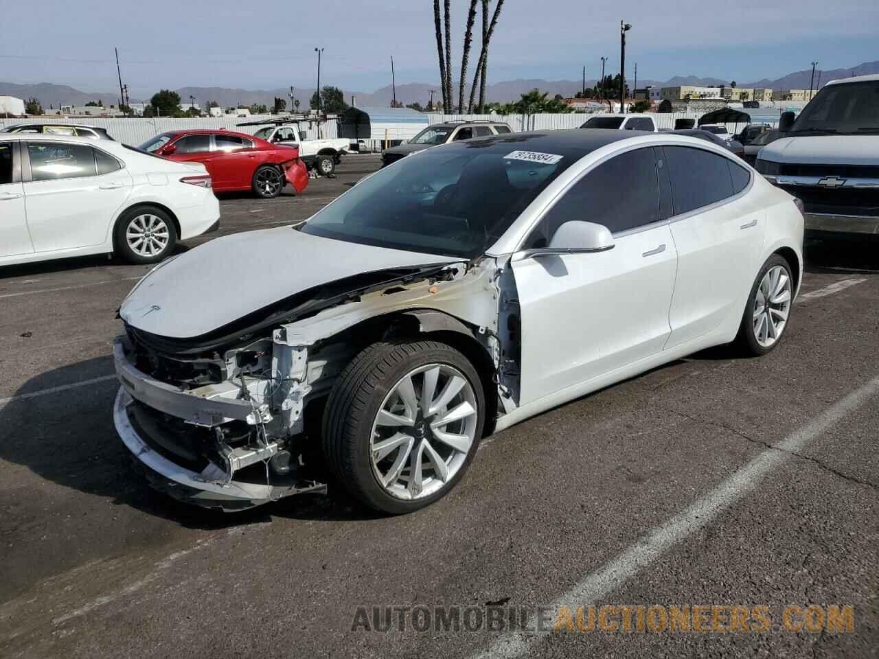 5YJ3E1EB1KF512398 TESLA MODEL 3 2019