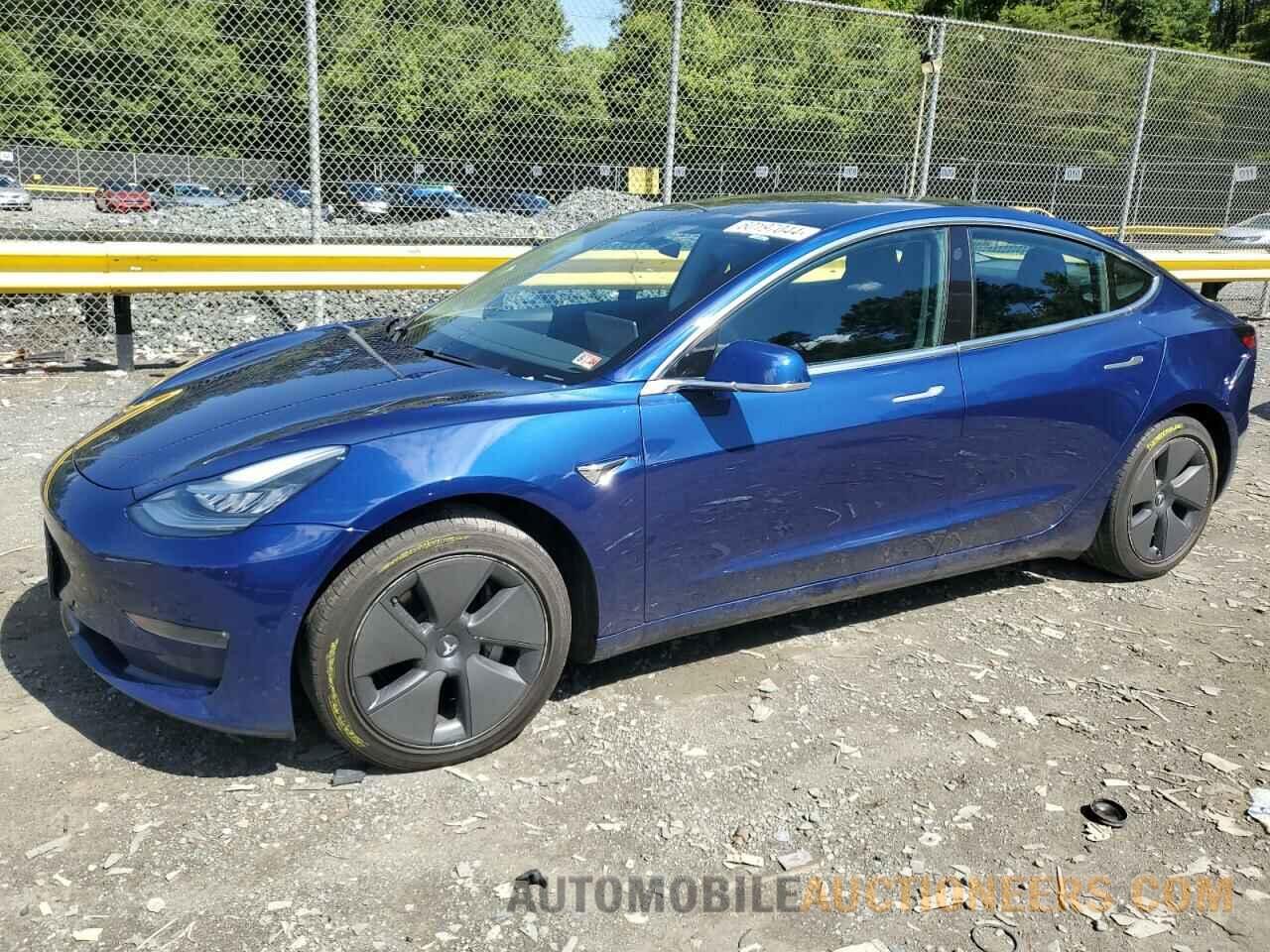 5YJ3E1EB1LF617590 TESLA MODEL 3 2020