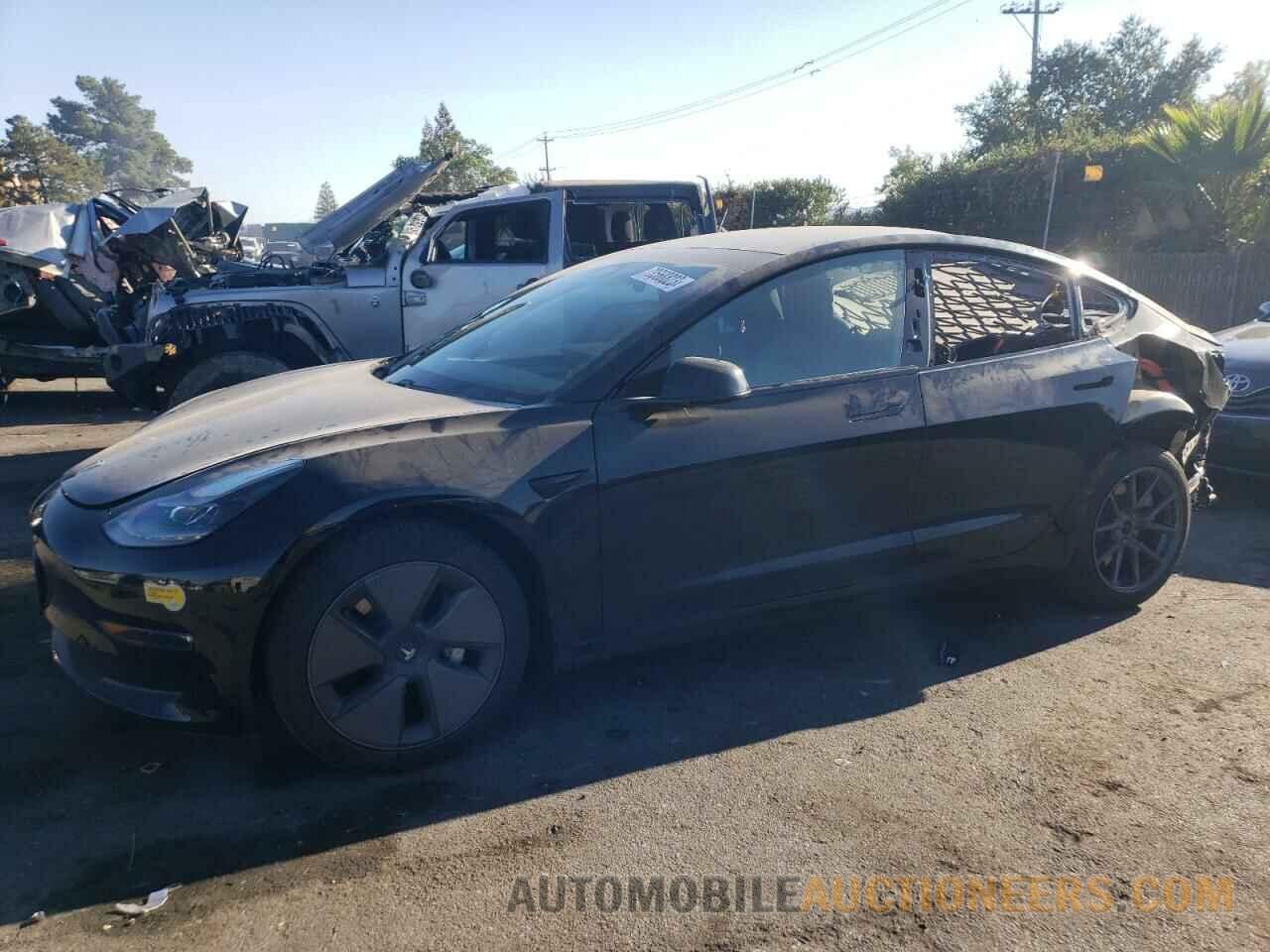 5YJ3E1EB1MF009196 TESLA MODEL 3 2021