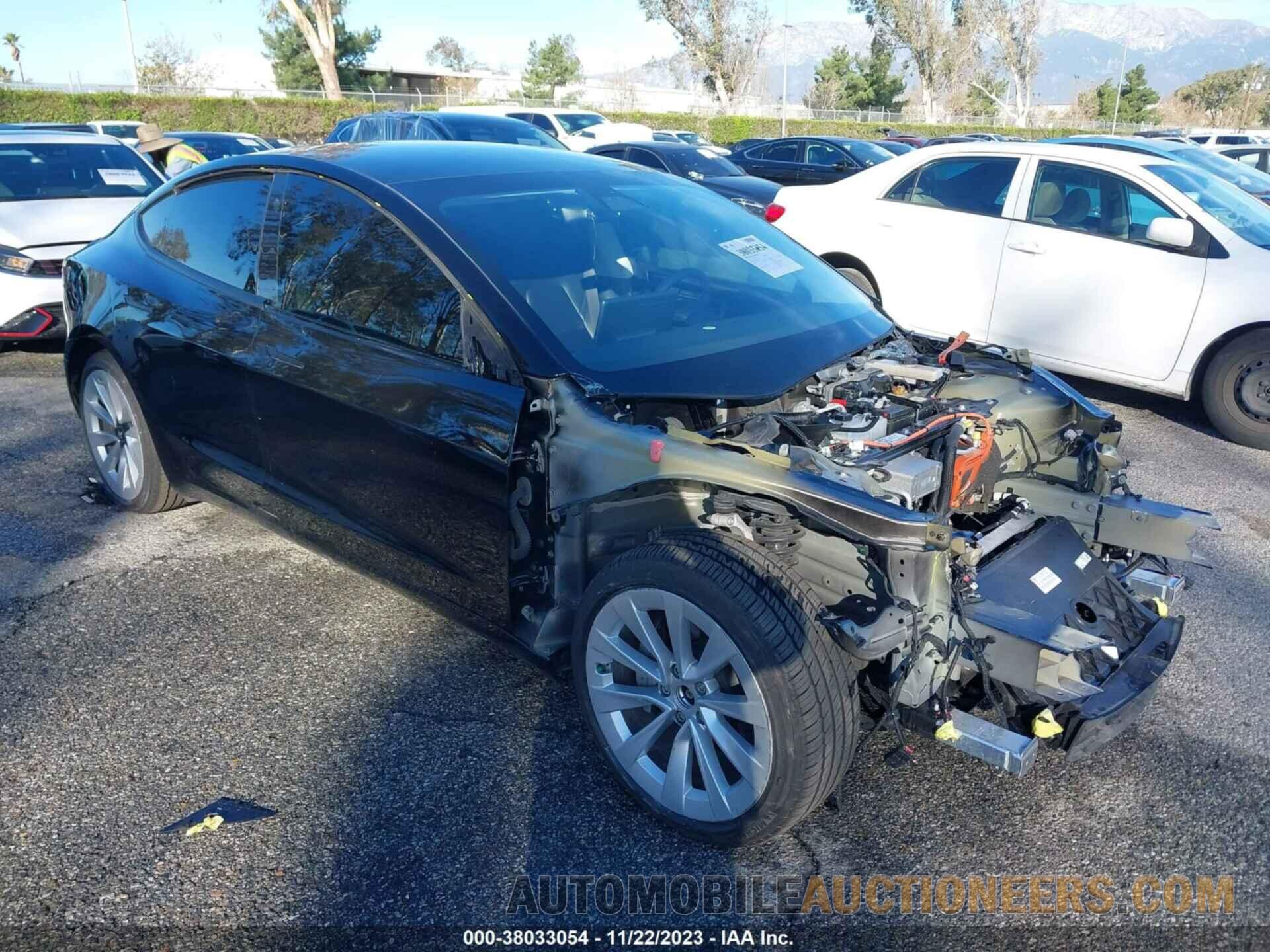 5YJ3E1EB1MF010106 TESLA MODEL 3 2021