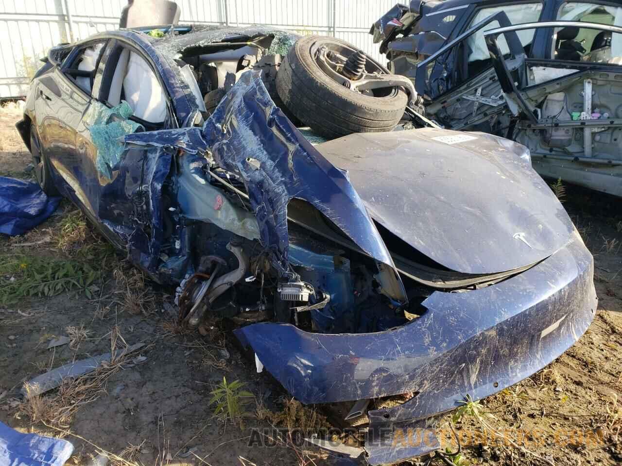 5YJ3E1EB1MF012941 TESLA MODEL 3 2021