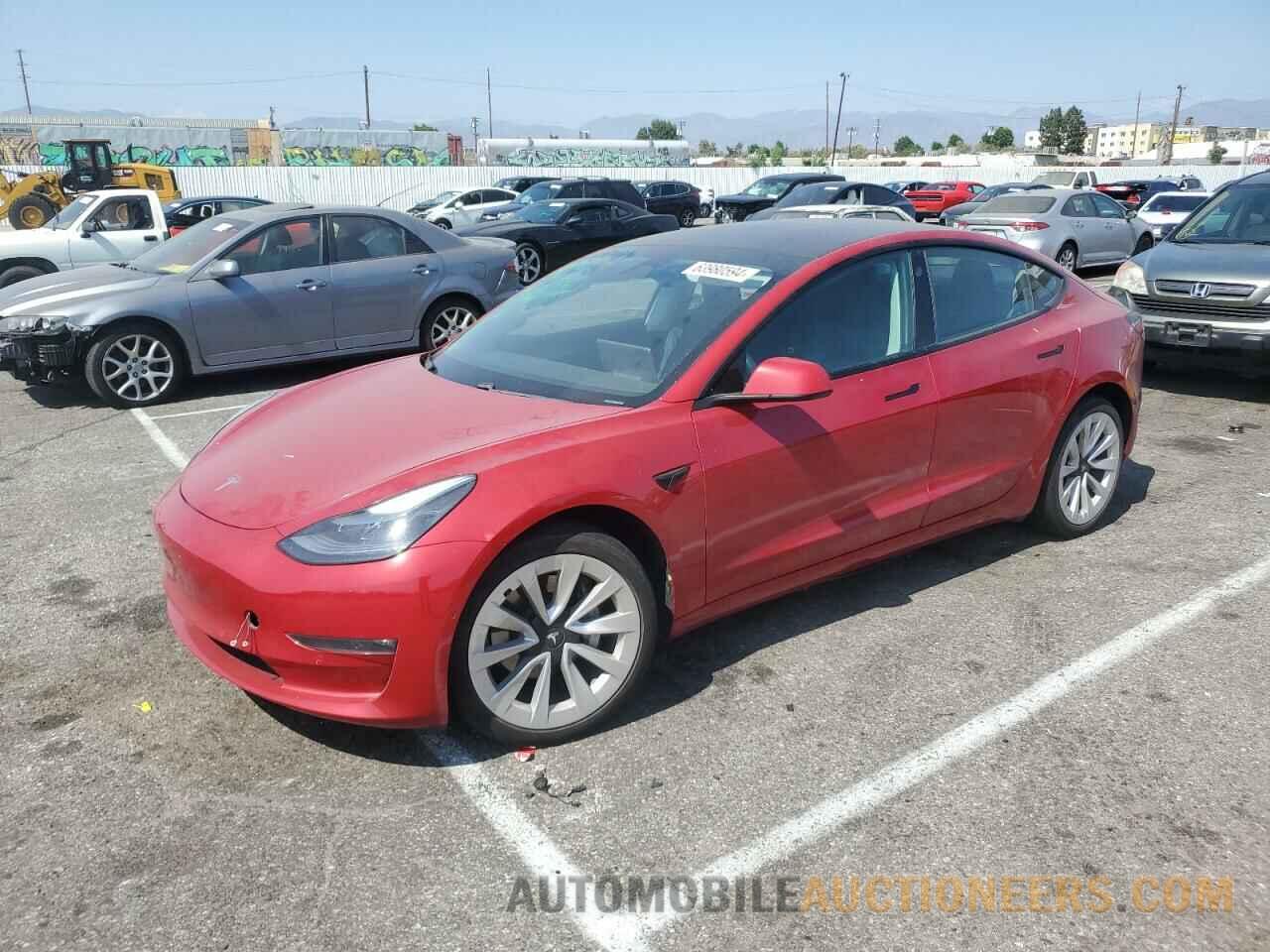 5YJ3E1EB1MF028279 TESLA MODEL 3 2021