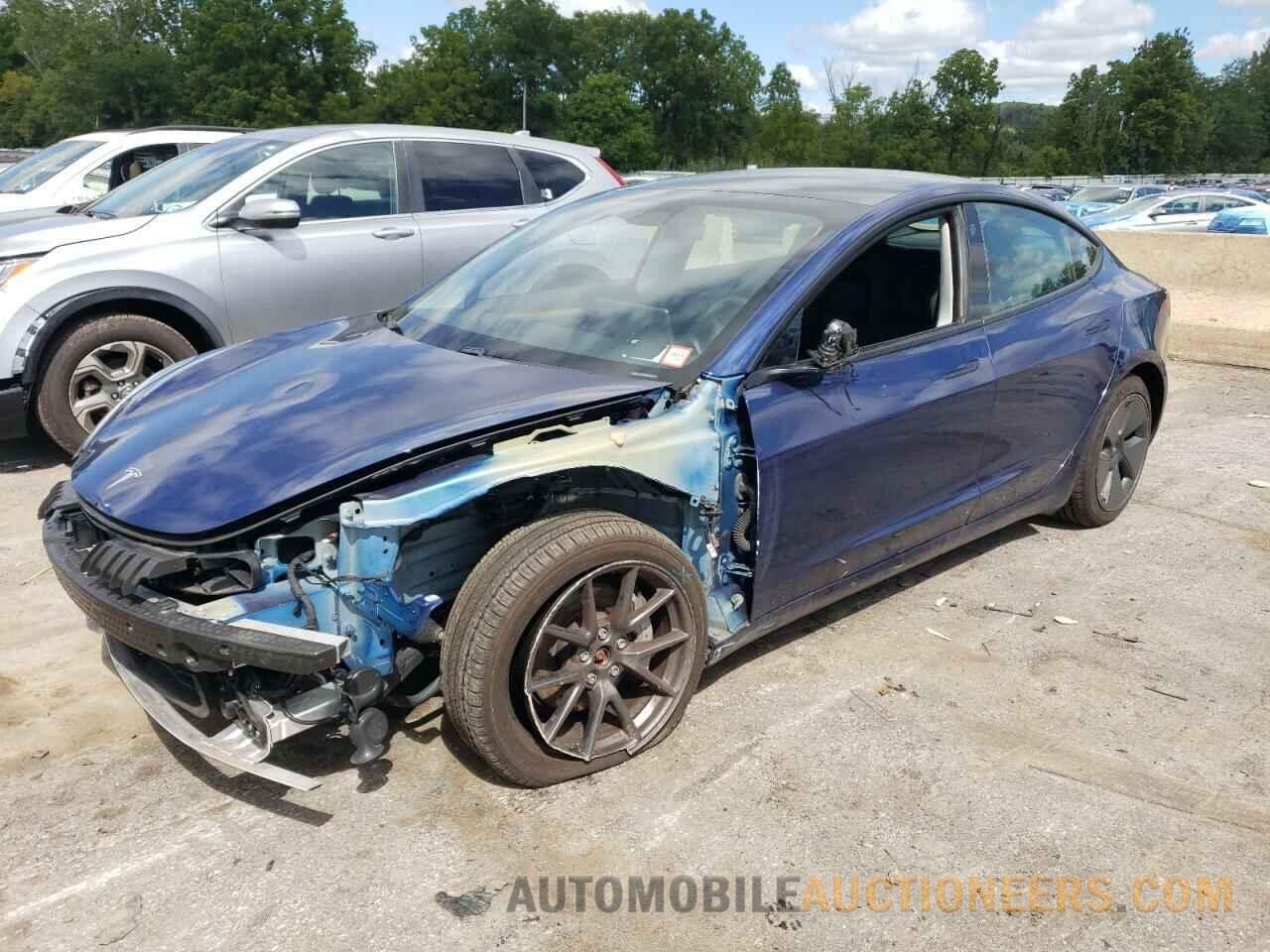 5YJ3E1EB1MF037130 TESLA MODEL 3 2021