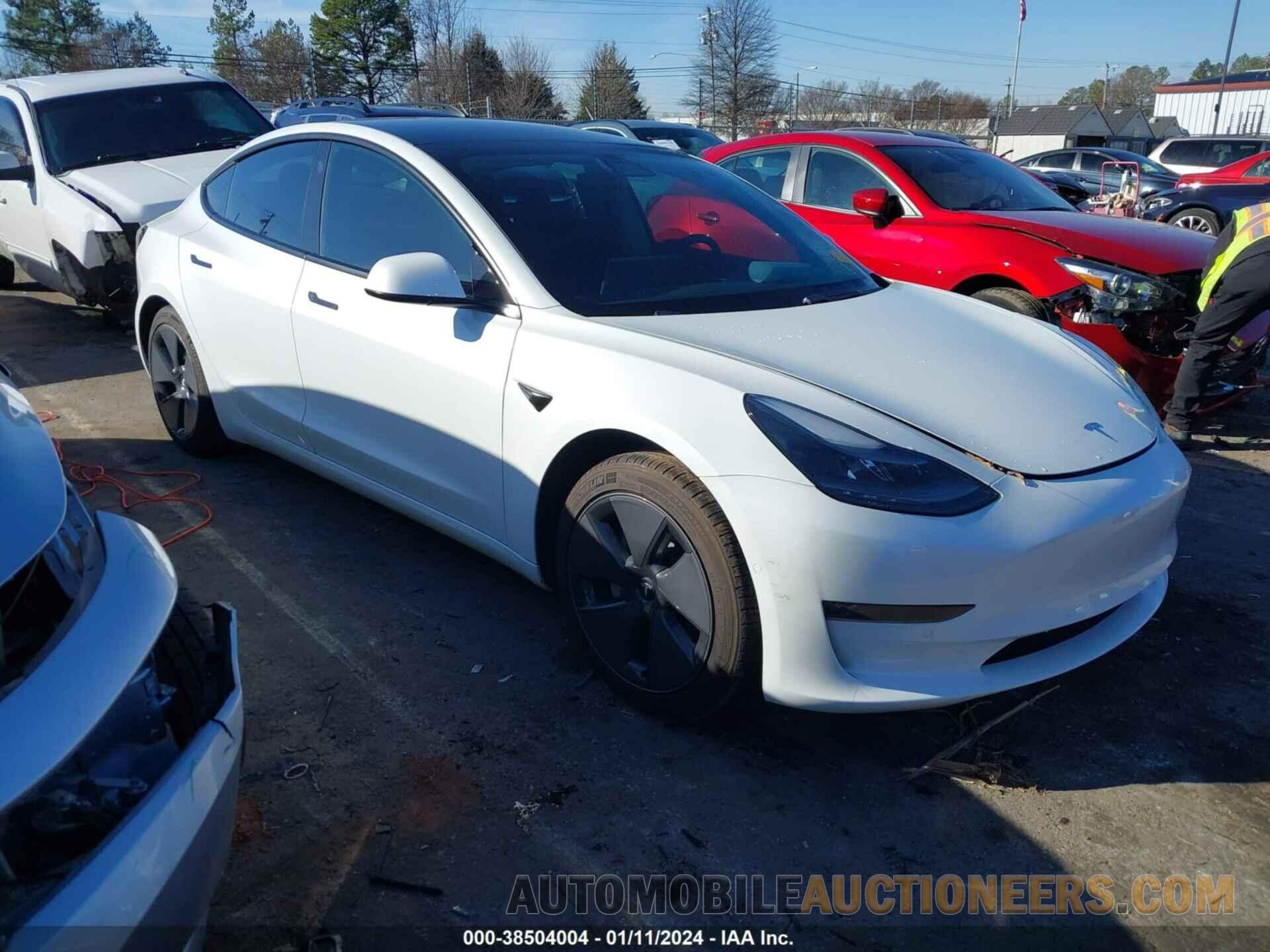 5YJ3E1EB1MF060164 TESLA MODEL 3 2021