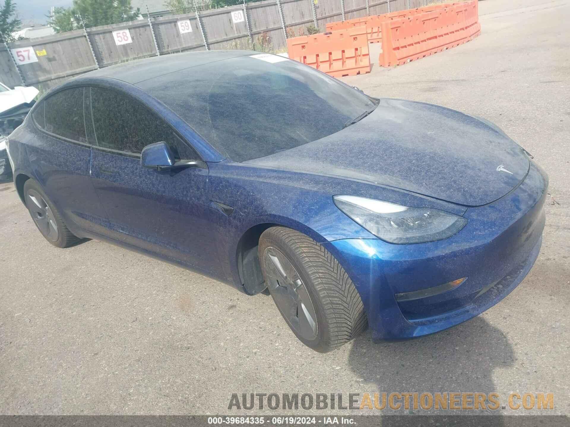 5YJ3E1EB1MF065512 TESLA MODEL 3 2021