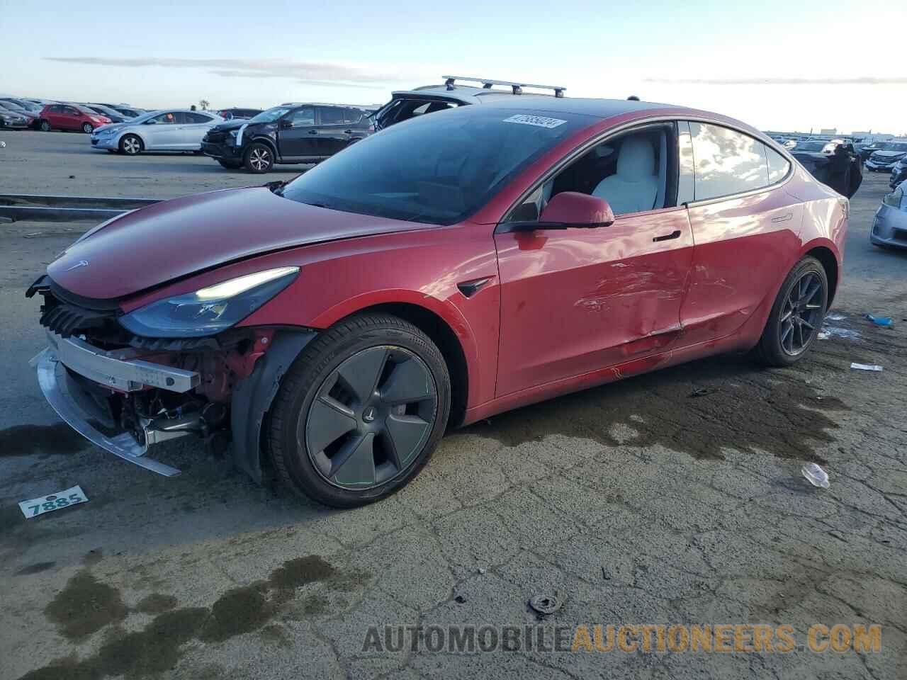 5YJ3E1EB1MF071679 TESLA MODEL 3 2021