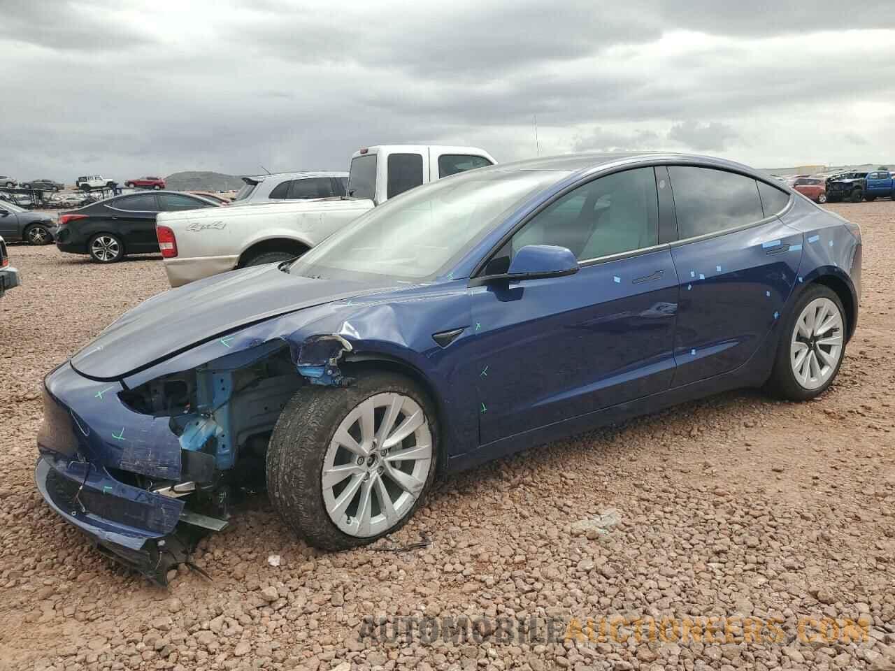 5YJ3E1EB1MF073447 TESLA MODEL 3 2021