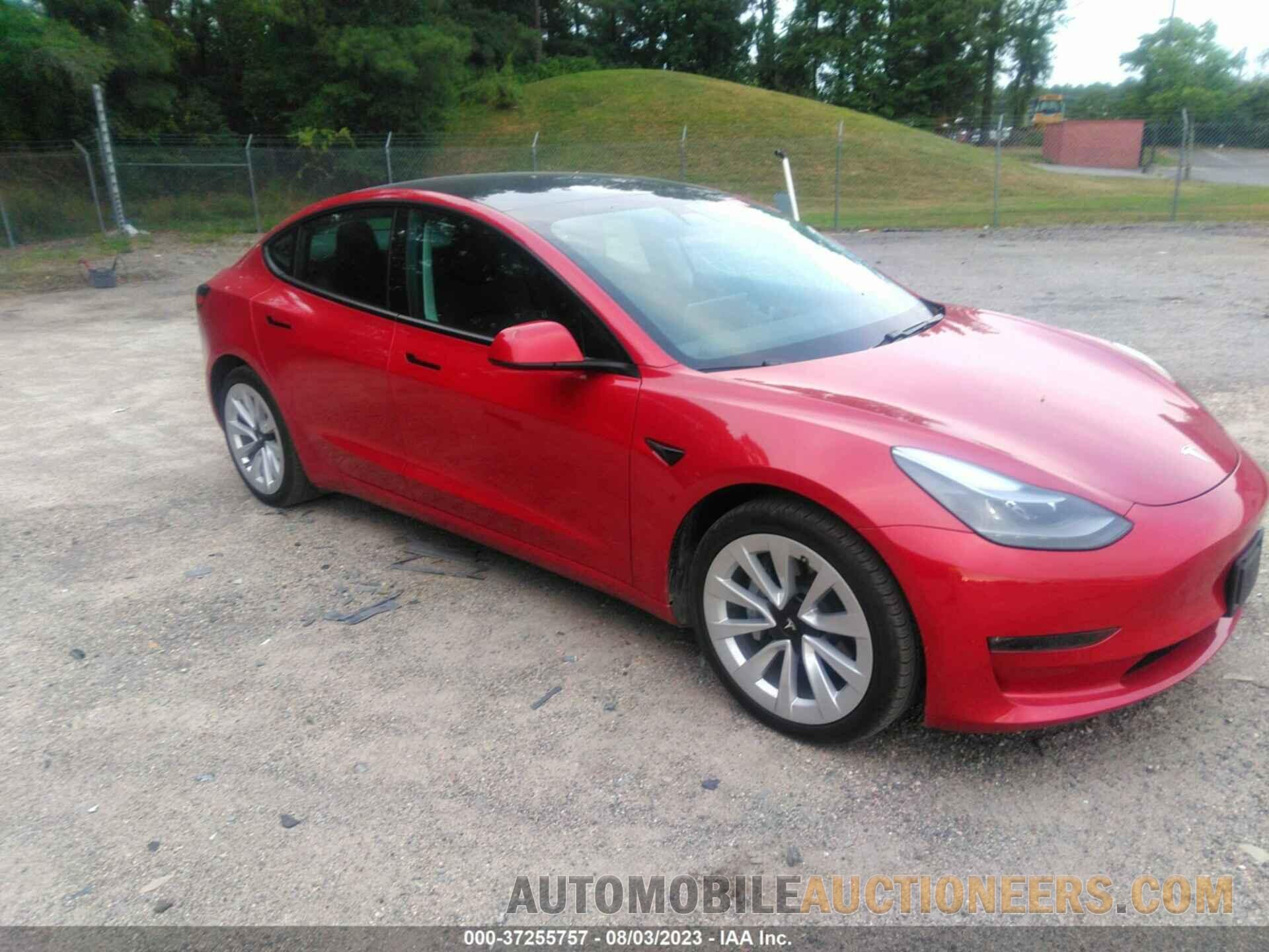 5YJ3E1EB1MF079846 TESLA MODEL 3 2021