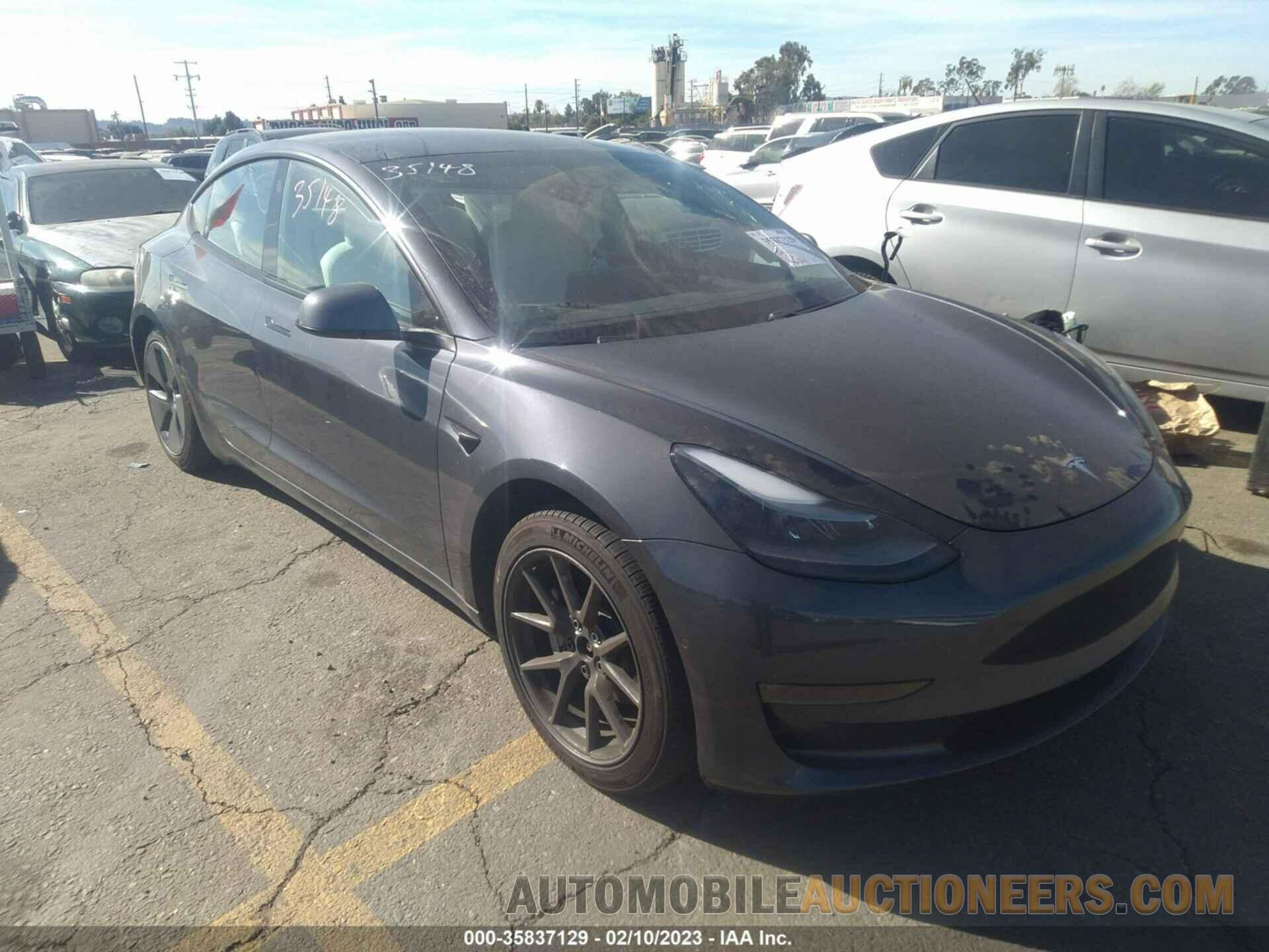 5YJ3E1EB1MF083797 TESLA MODEL 3 2021