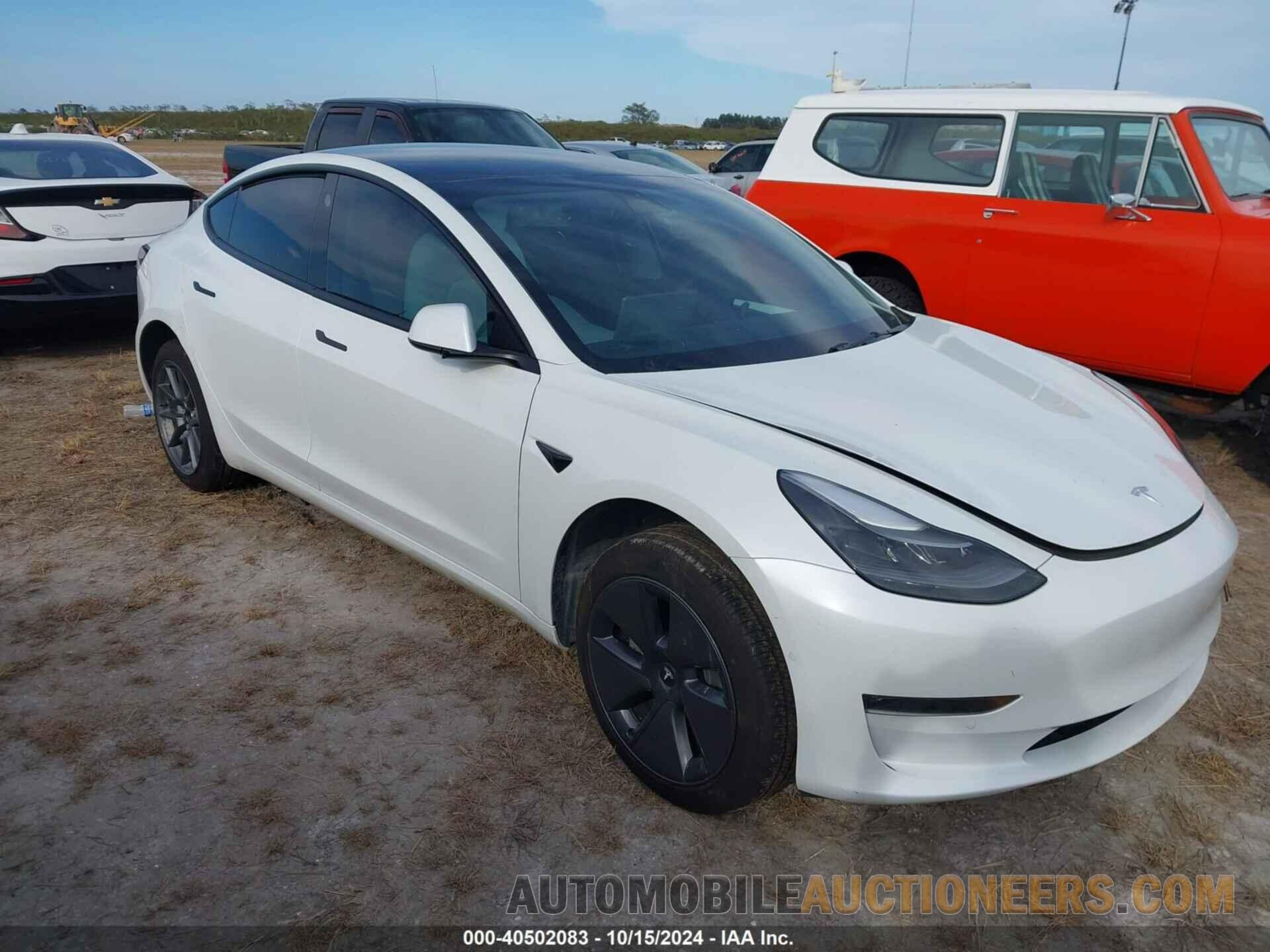 5YJ3E1EB1MF094332 TESLA MODEL 3 2021