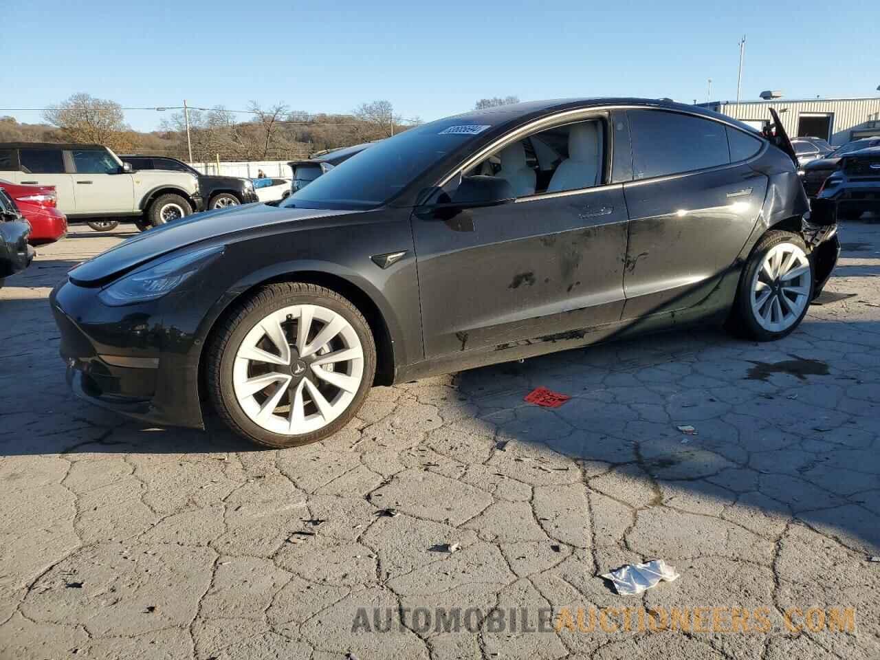 5YJ3E1EB1MF856204 TESLA MODEL 3 2021