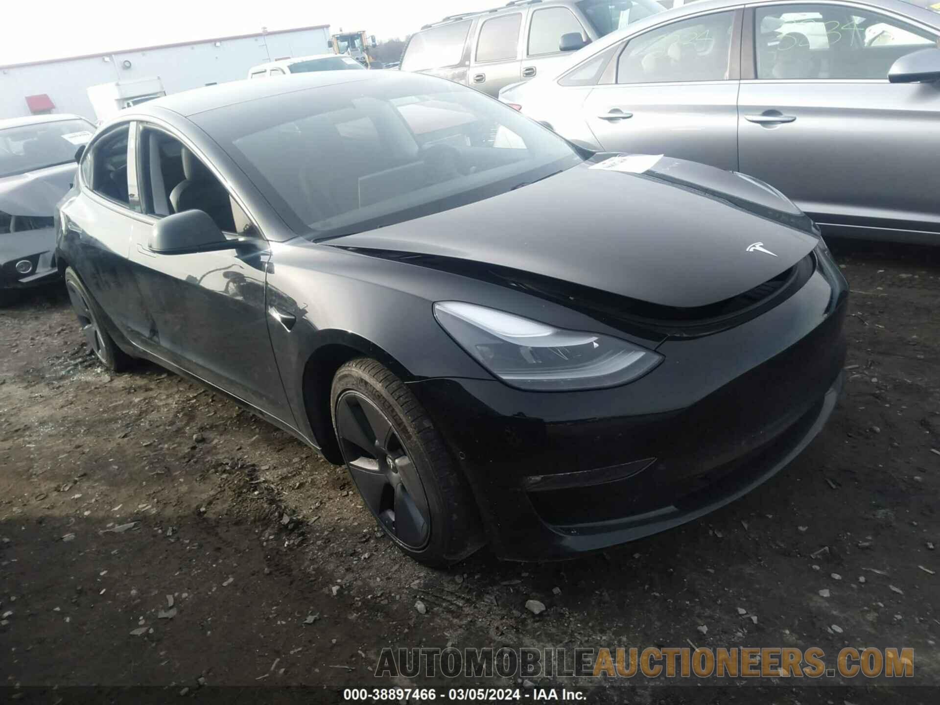 5YJ3E1EB1MF869504 TESLA MODEL 3 2021