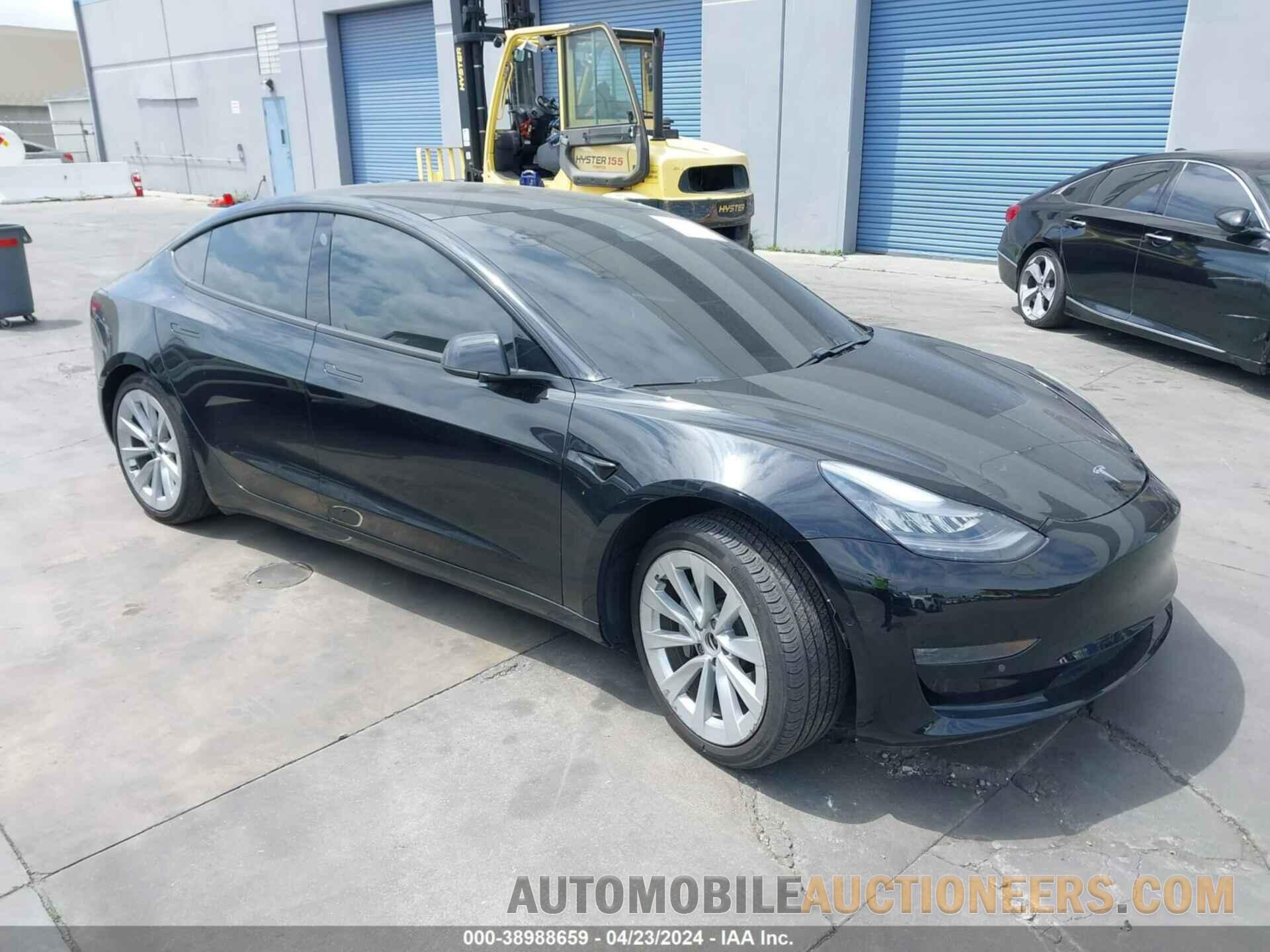 5YJ3E1EB1MF869809 TESLA MODEL 3 2021