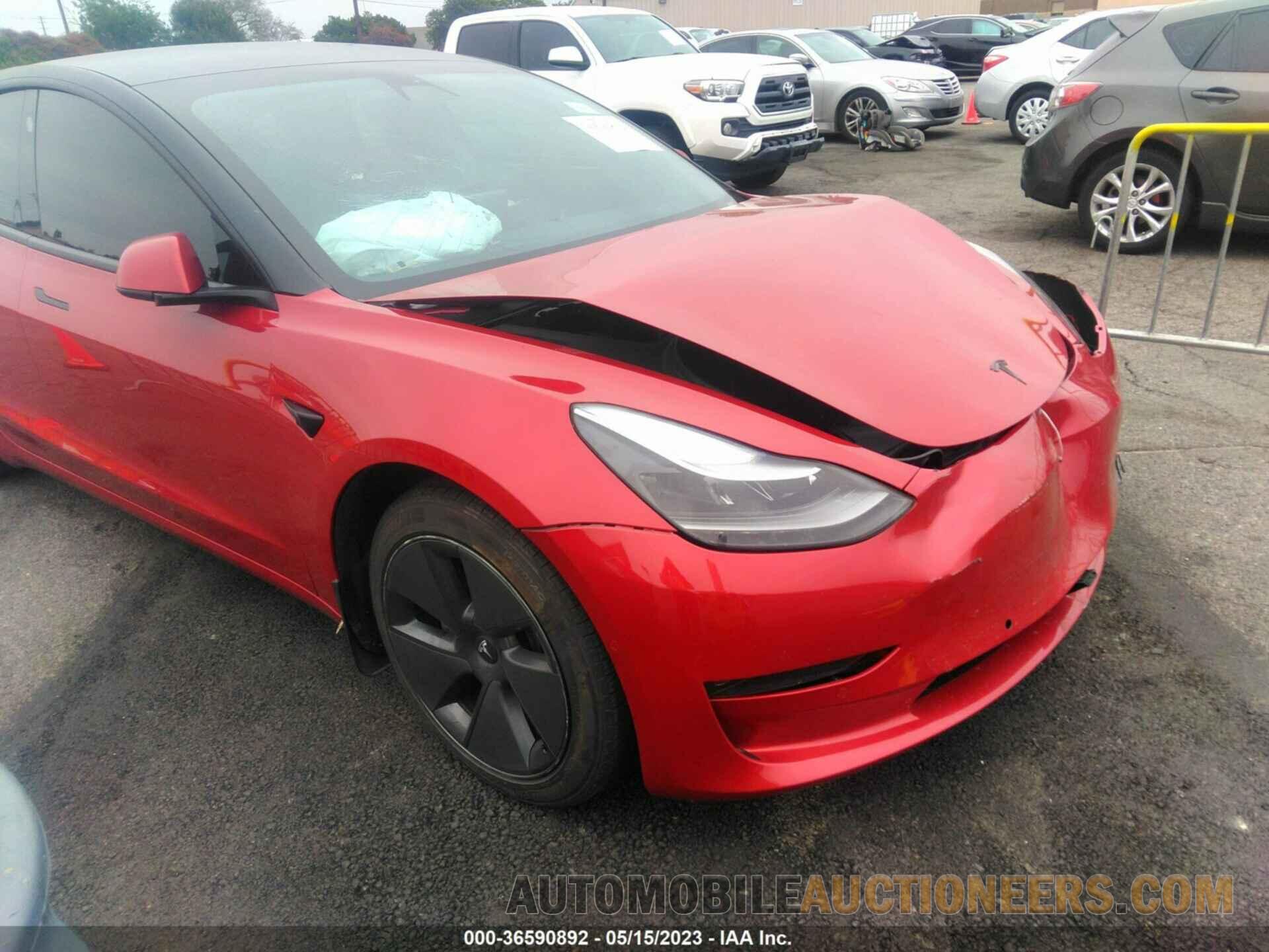 5YJ3E1EB1MF875464 TESLA MODEL 3 2021