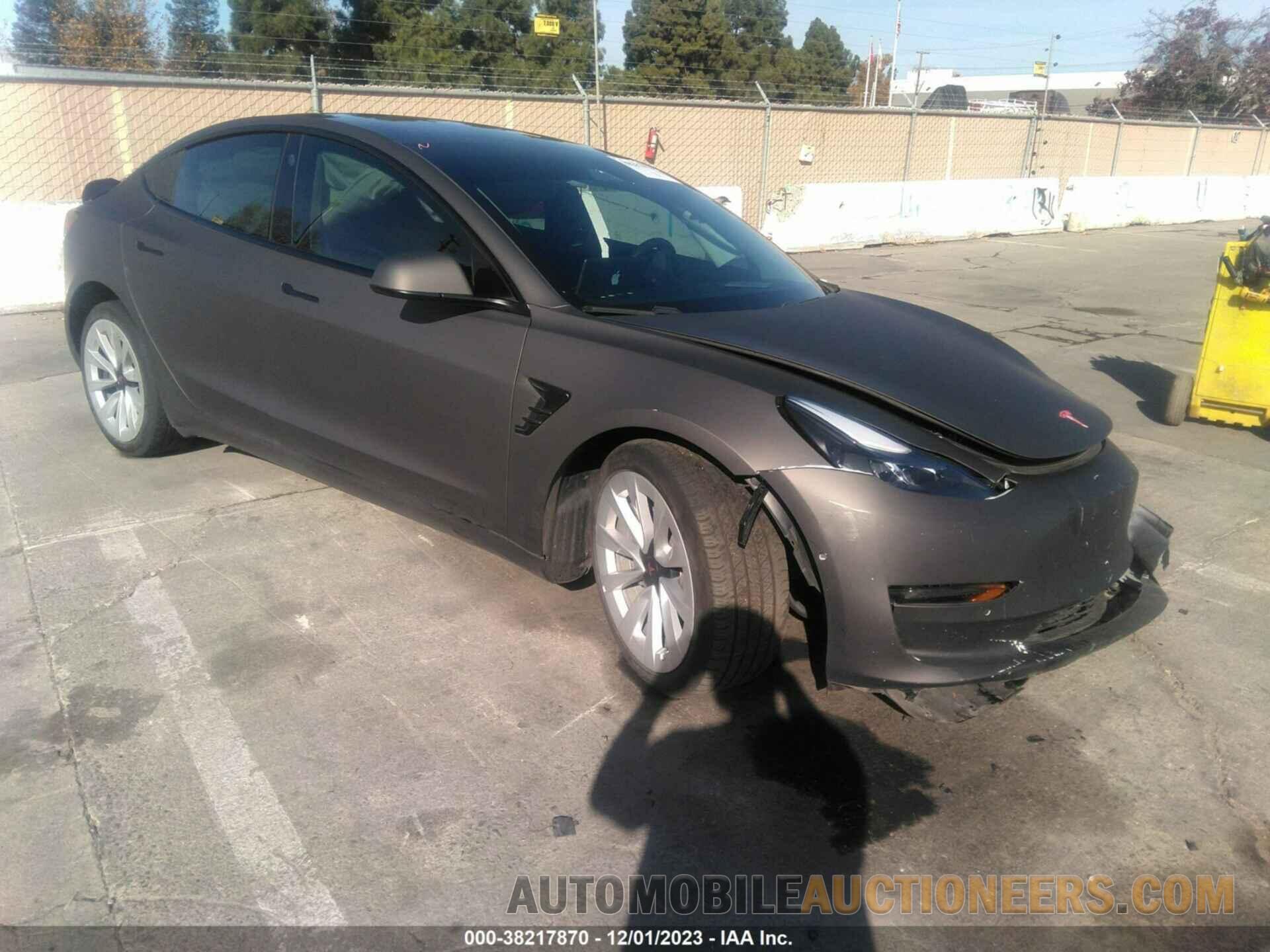 5YJ3E1EB1MF877442 TESLA MODEL 3 2021