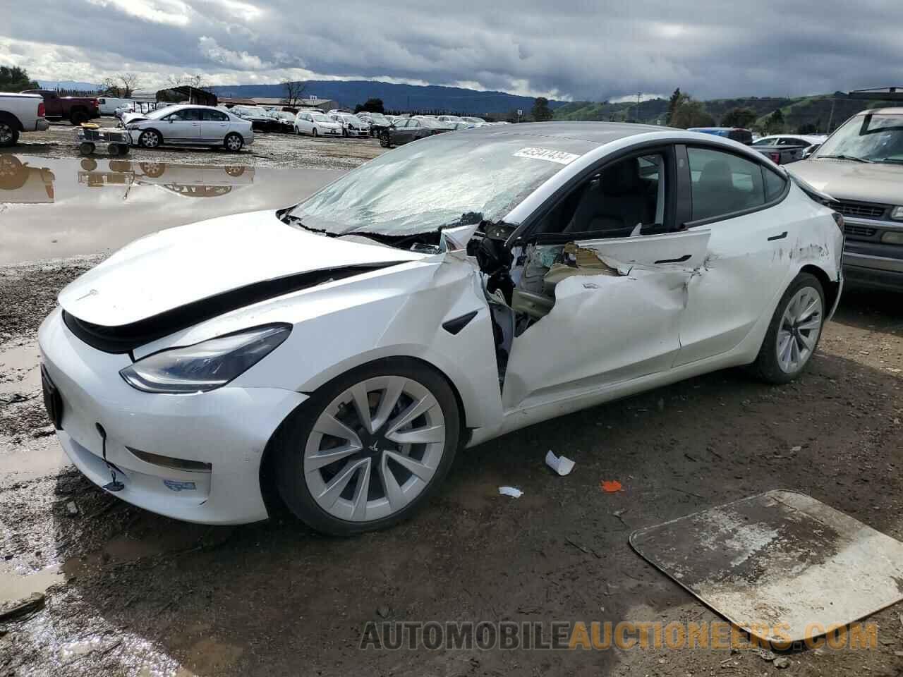 5YJ3E1EB1MF879577 TESLA MODEL 3 2021