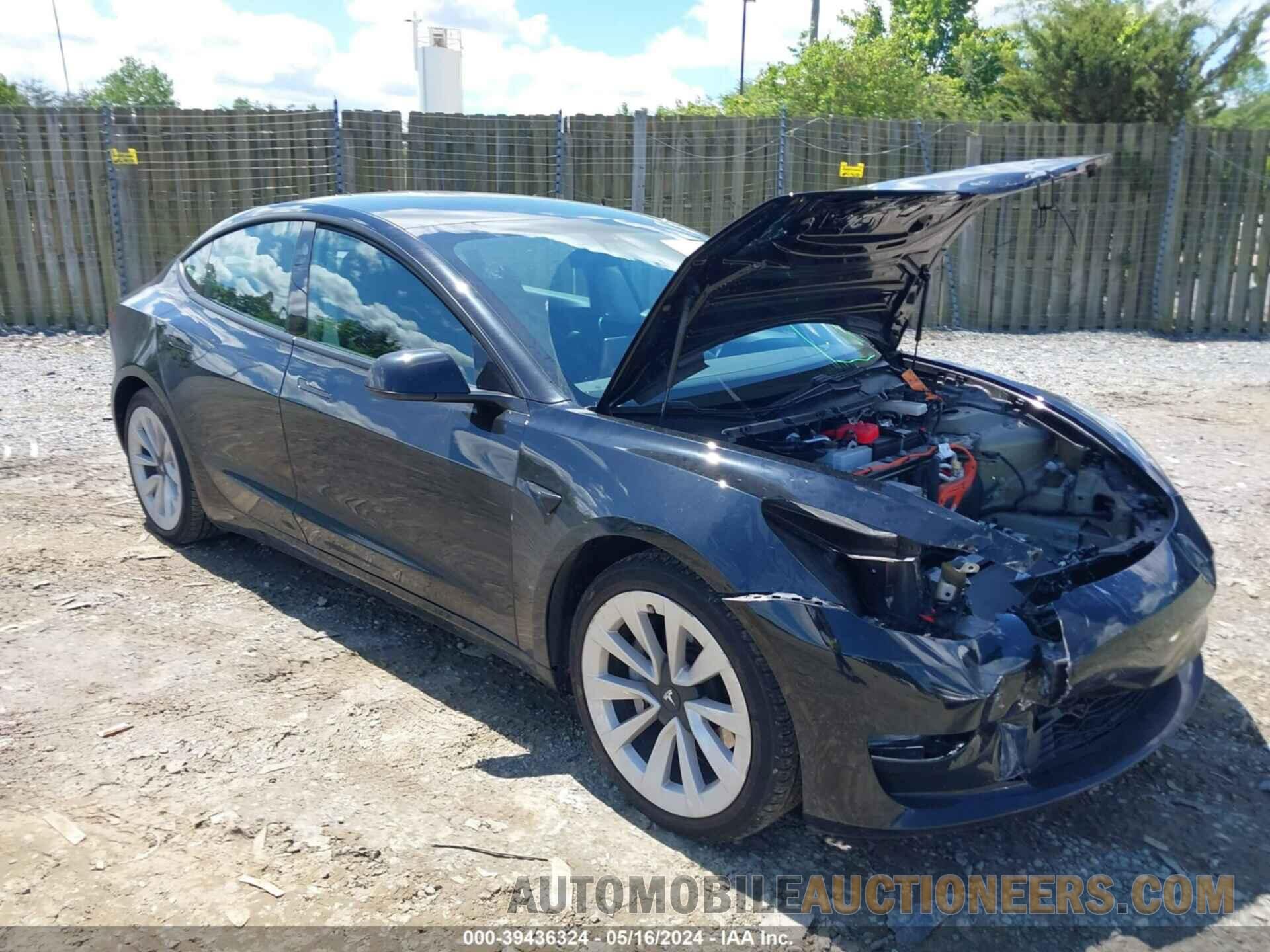 5YJ3E1EB1MF916403 TESLA MODEL 3 2021