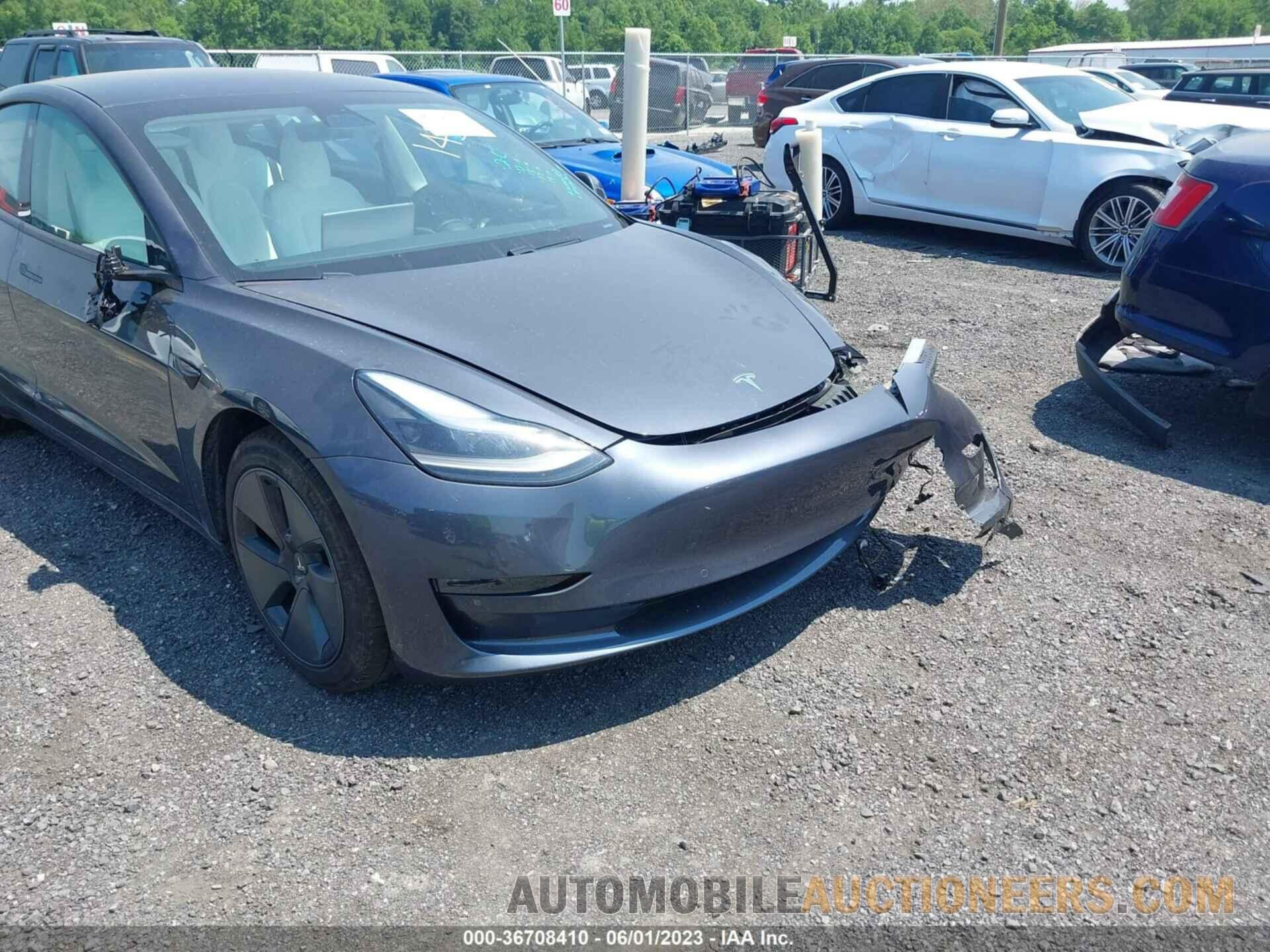 5YJ3E1EB1MF918006 TESLA MODEL 3 2021